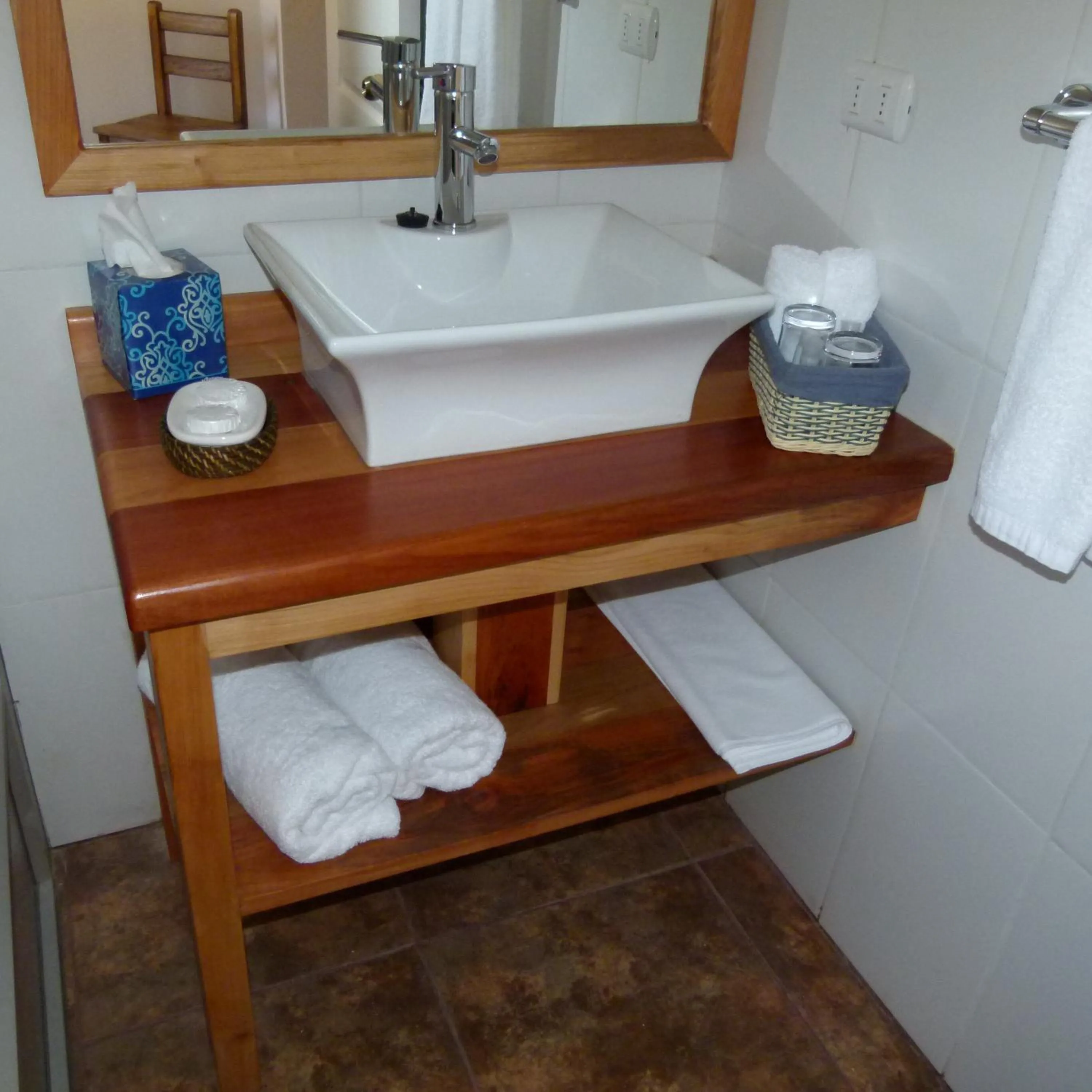 Bathroom in Casa Calfu