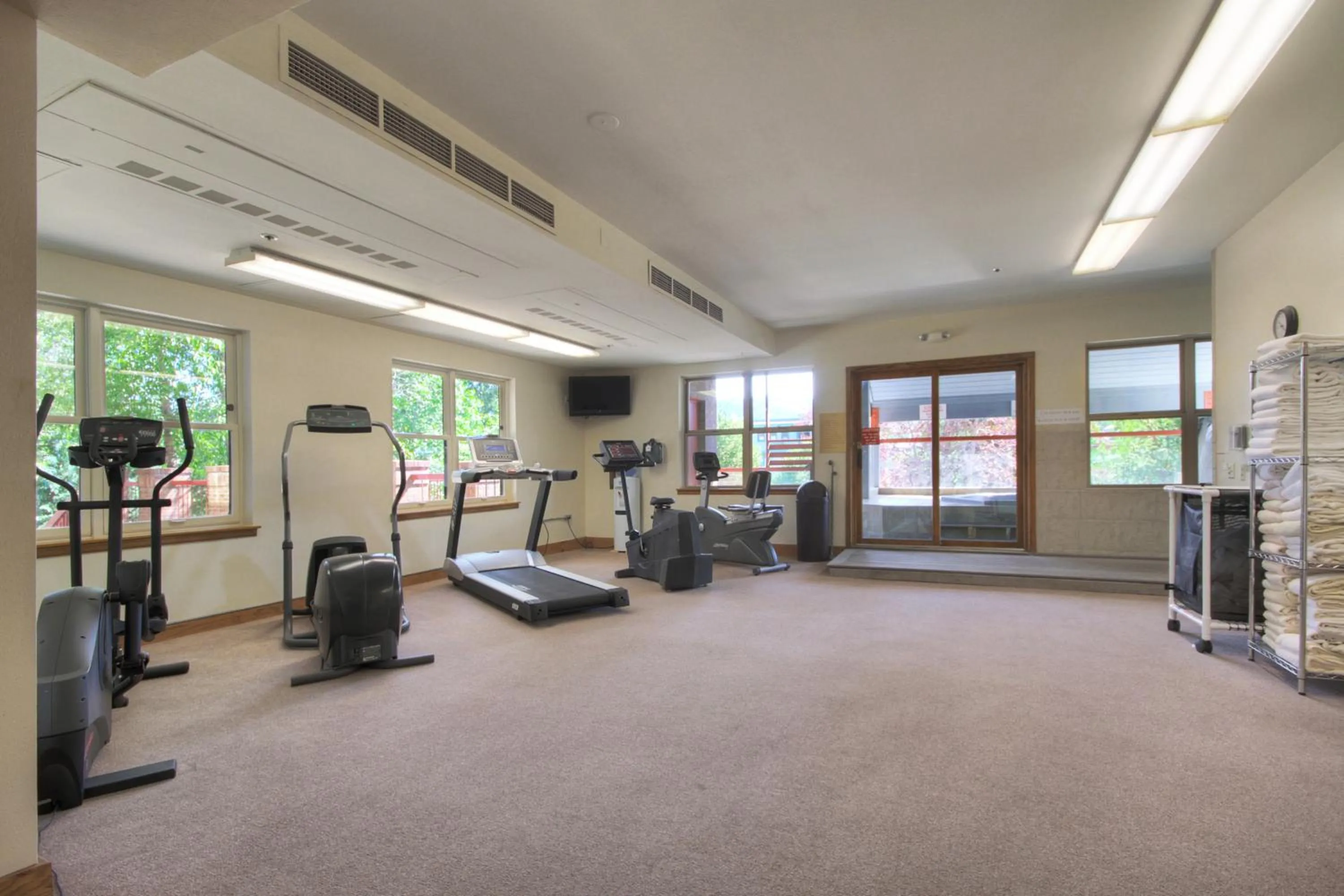 Fitness centre/facilities in River Mountain Lodge, A Vail Resorts Property