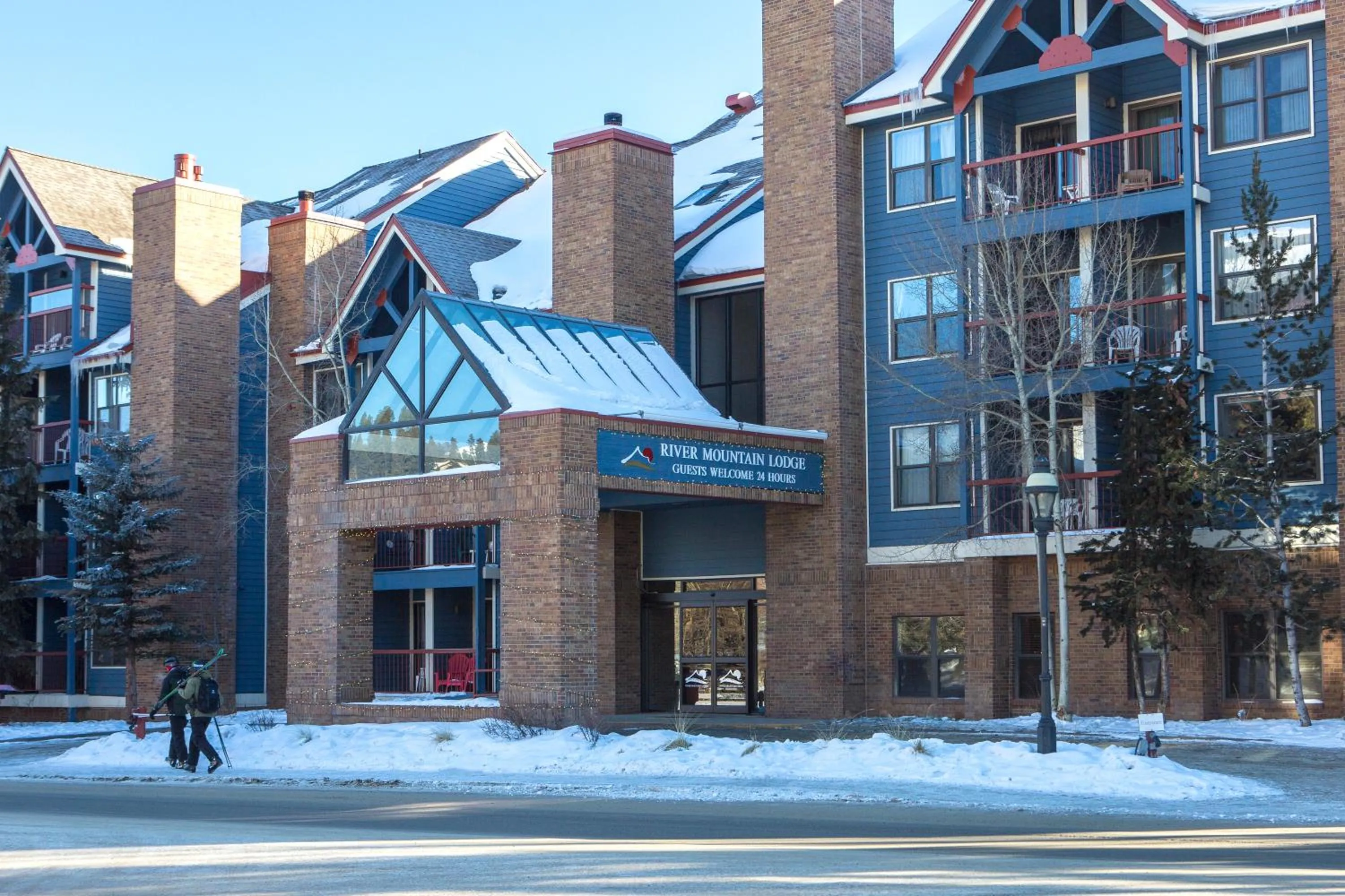 Facade/entrance in River Mountain Lodge, A Vail Resorts Property