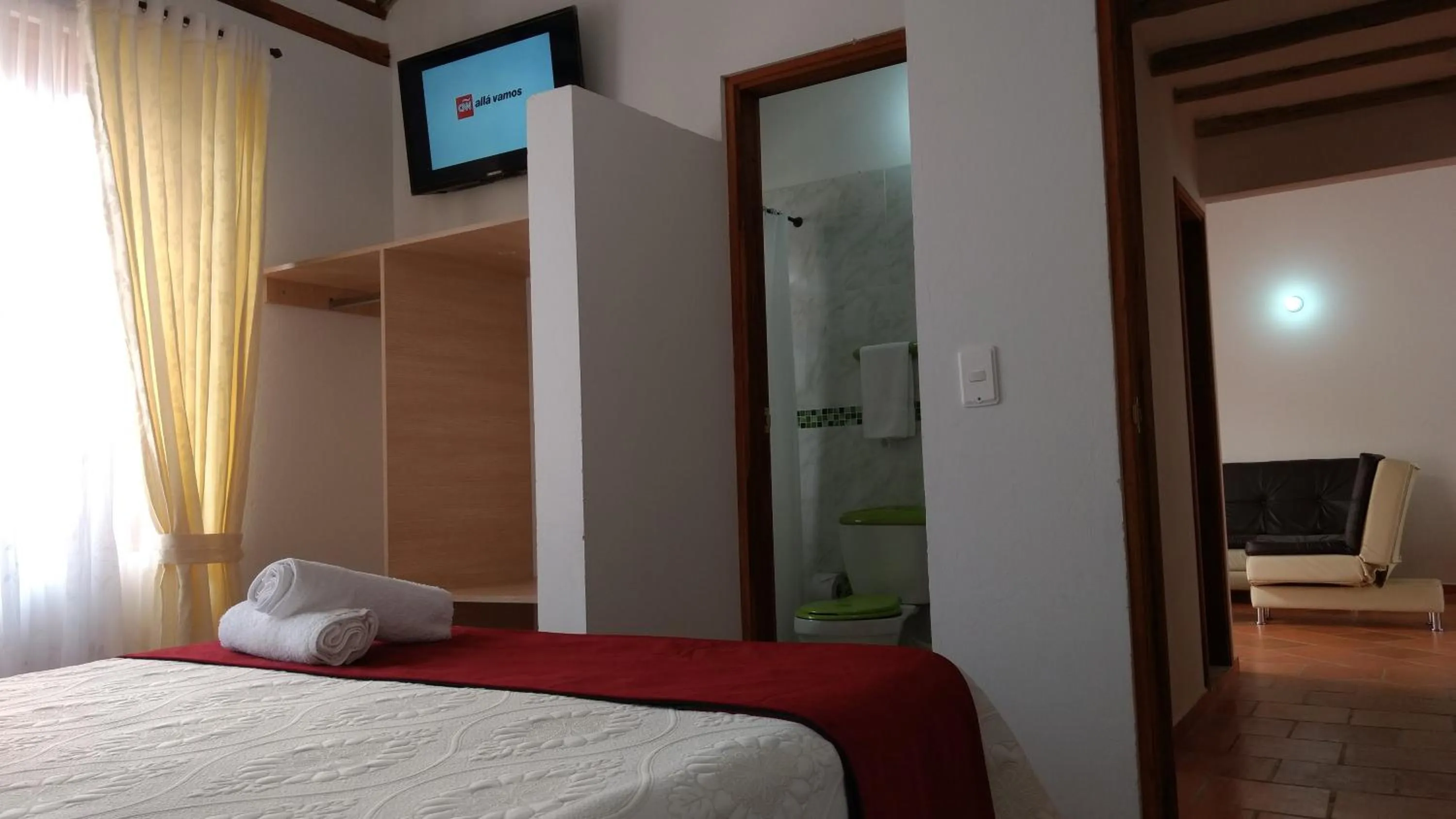 Bed in Apartahotel La Gran Familia