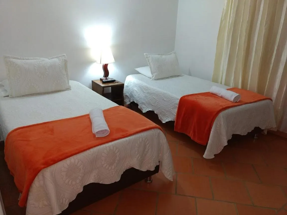 Bed in Apartahotel La Gran Familia