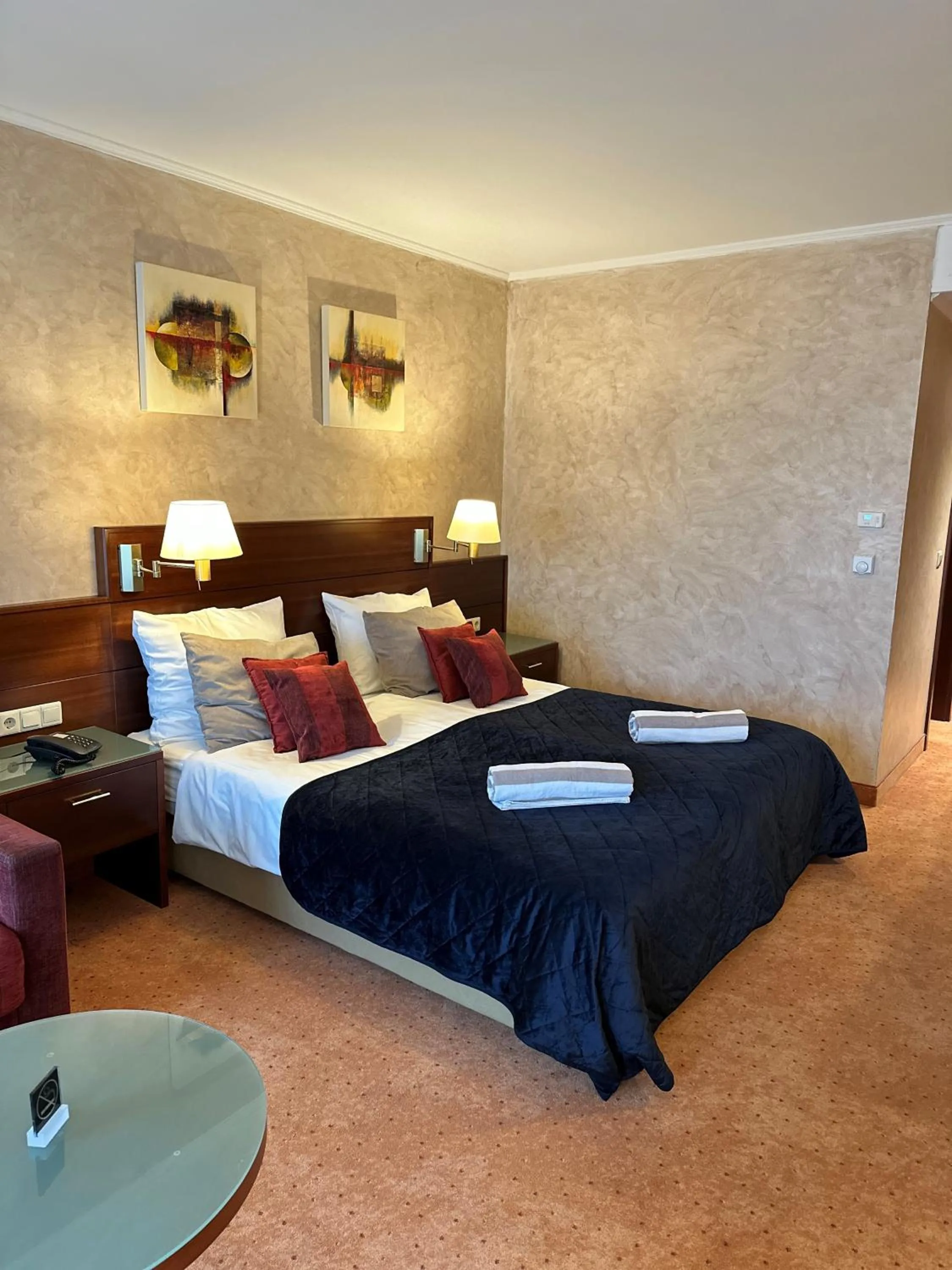 Bedroom, Bed in Domaine de la Forêt