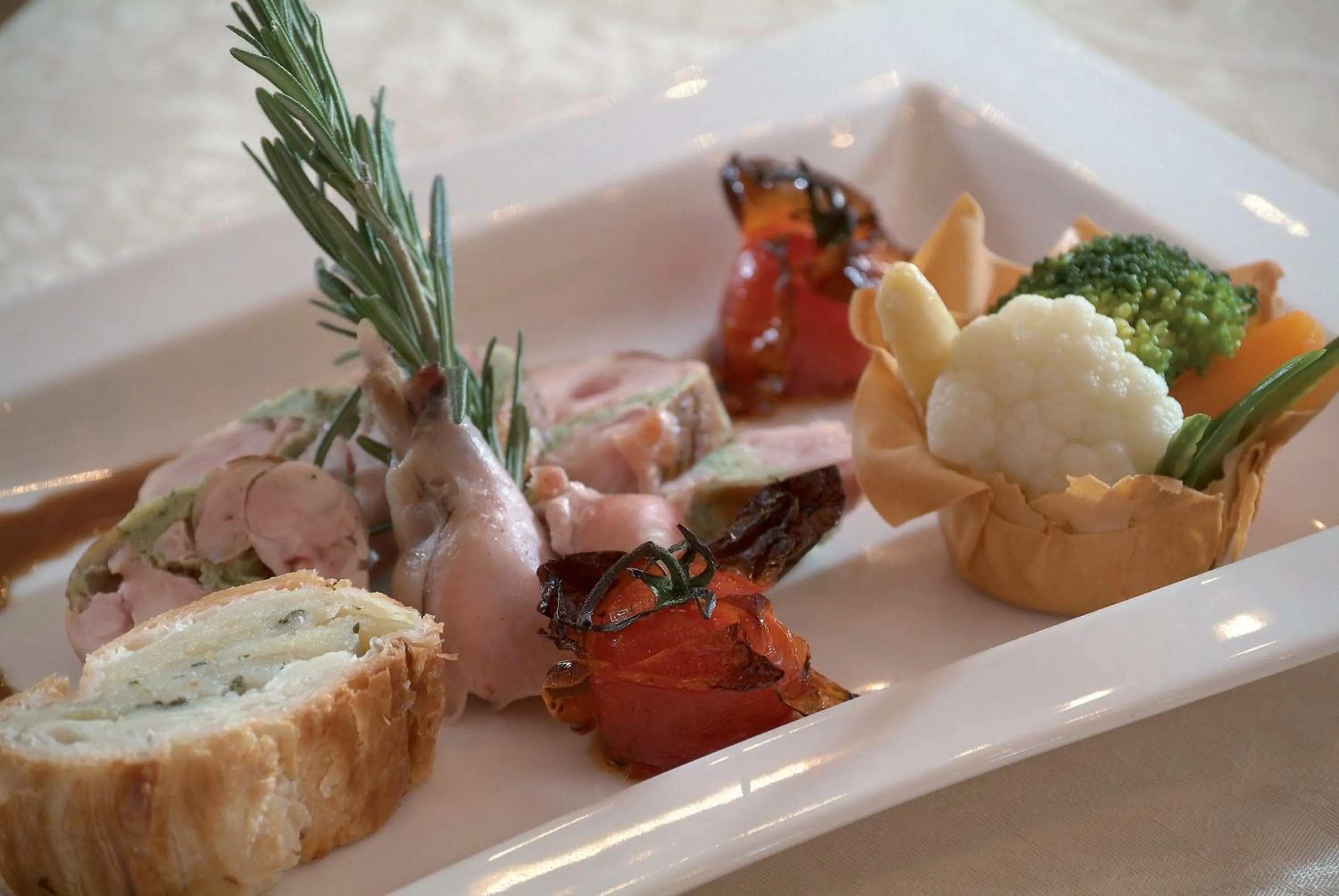 Food close-up in Domaine de la Forêt