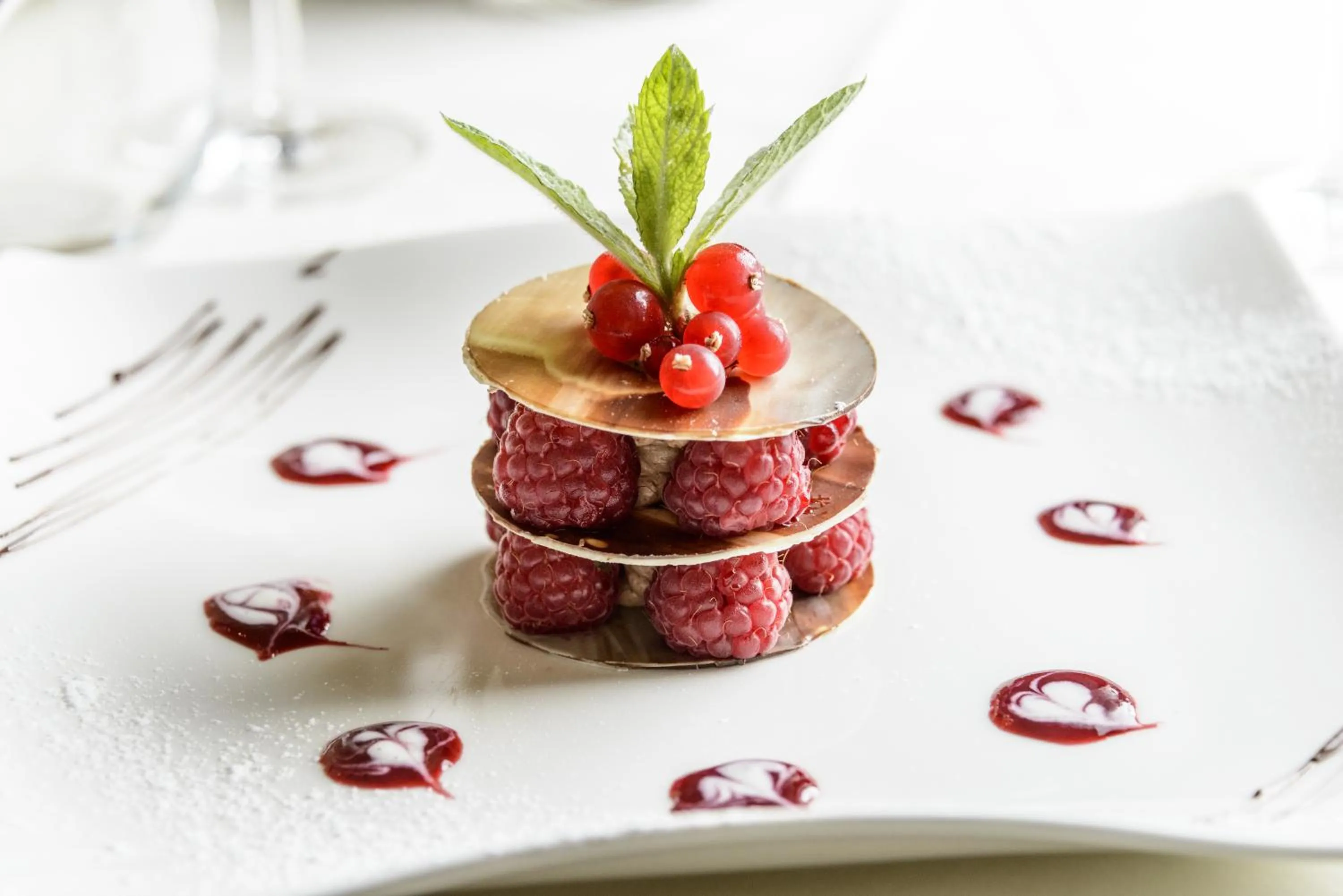 Food close-up in Domaine de la Forêt