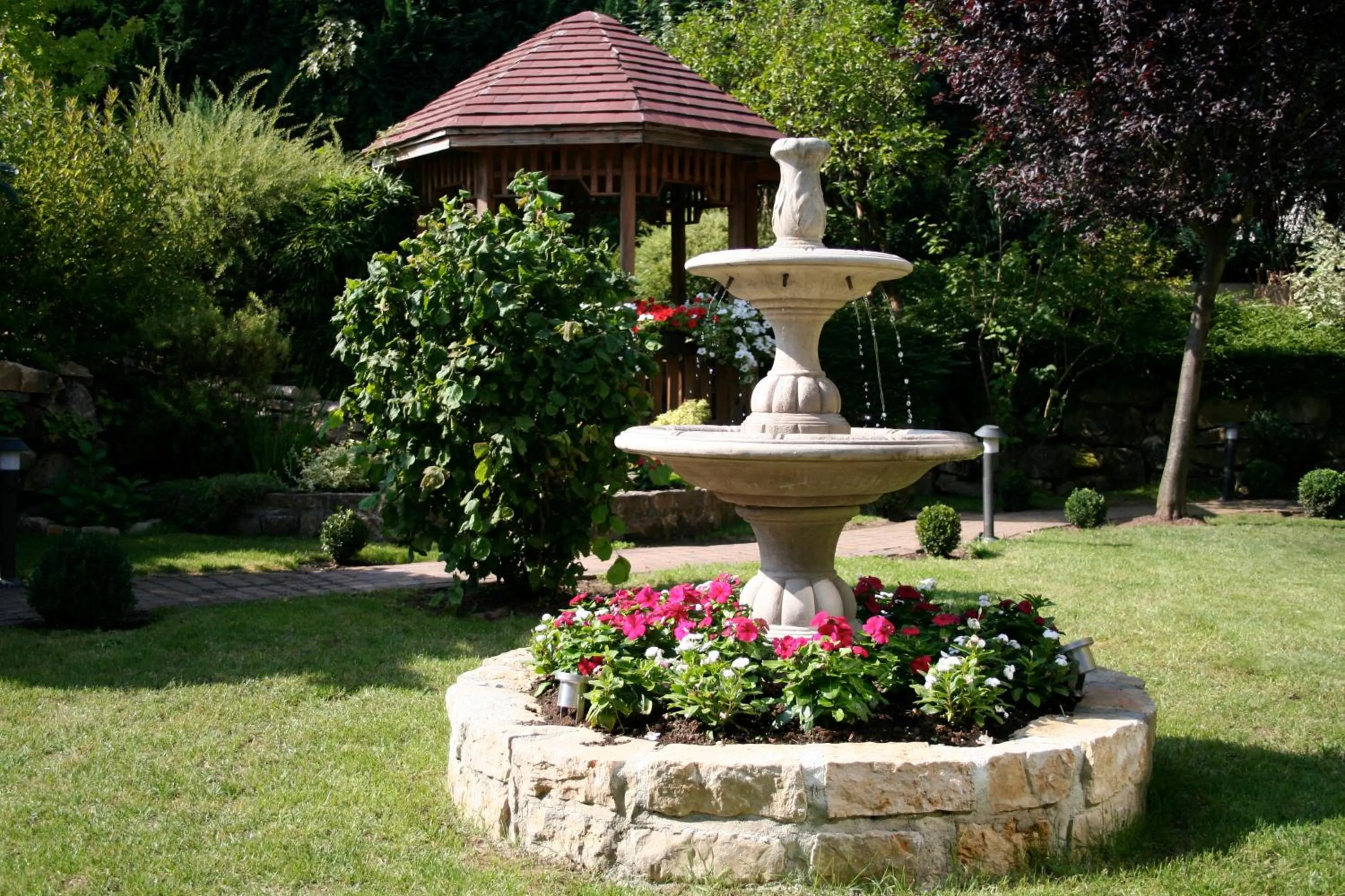 Garden in Domaine de la Forêt