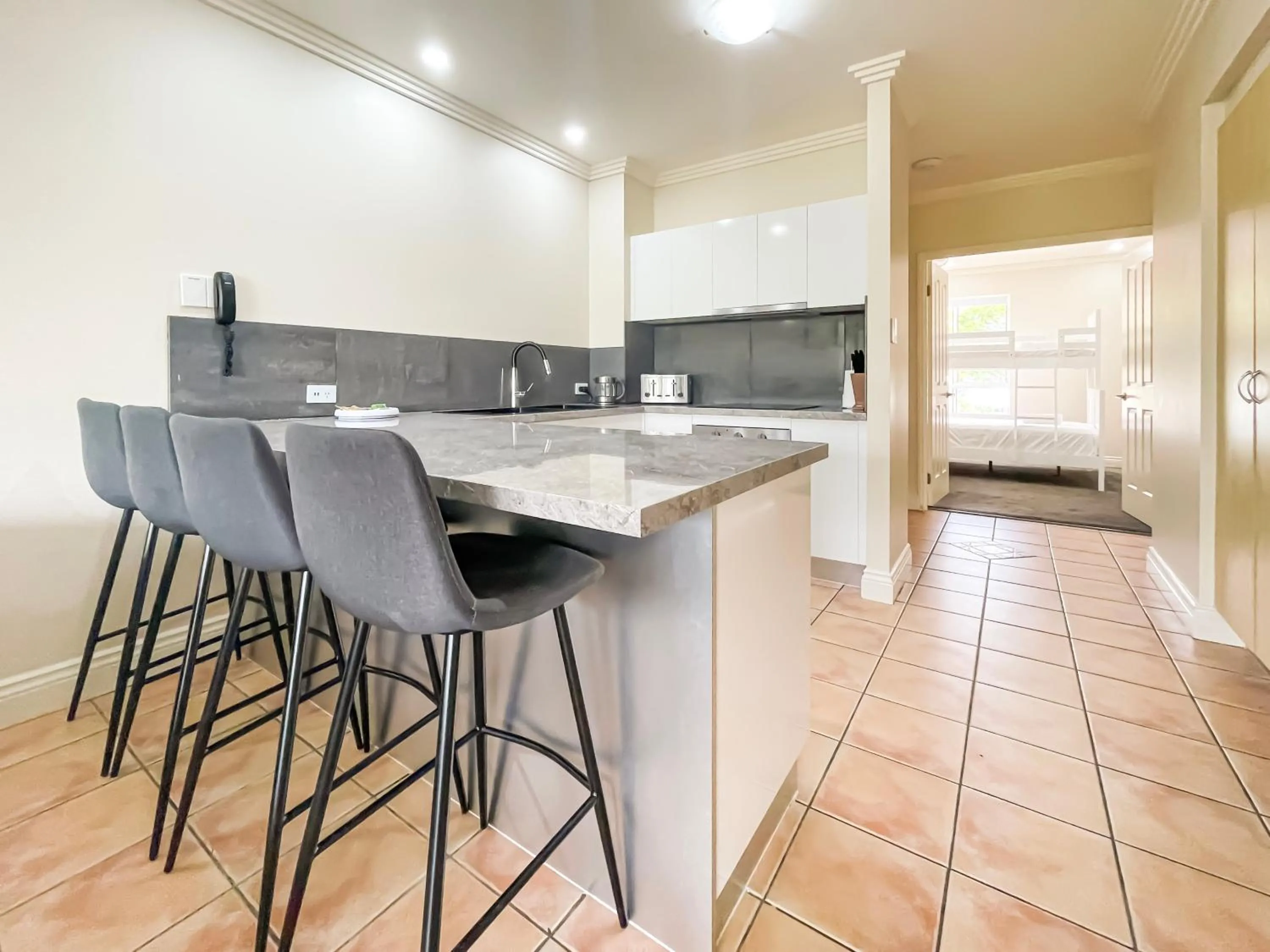 Seating area in Trinity Links Resort