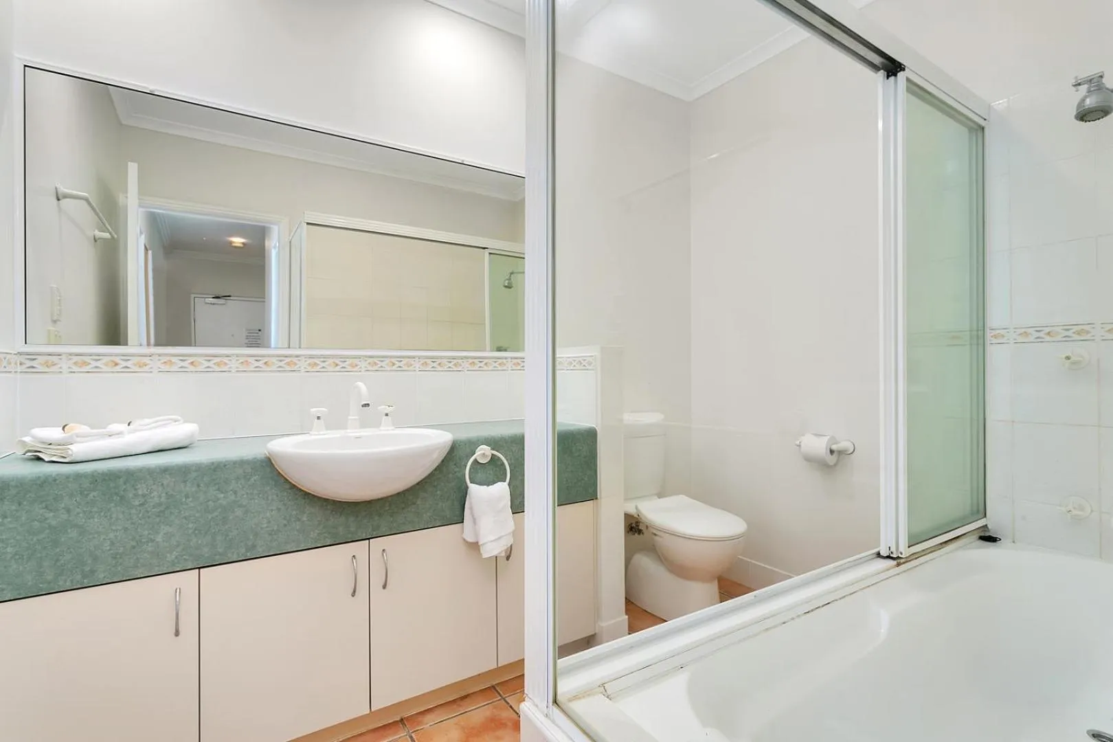 Shower in Trinity Links Resort