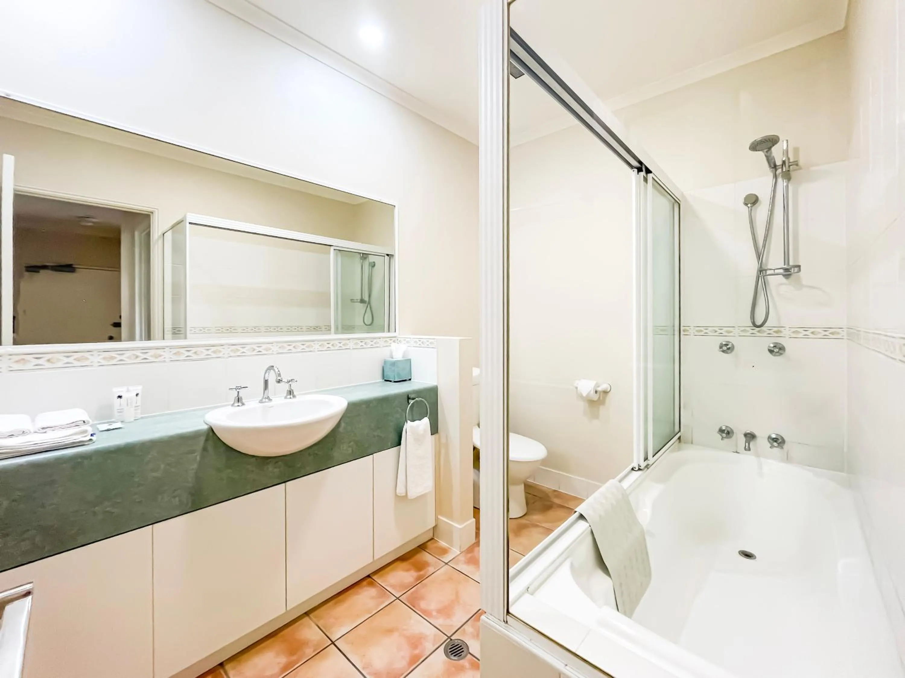 Toilet in Trinity Links Resort