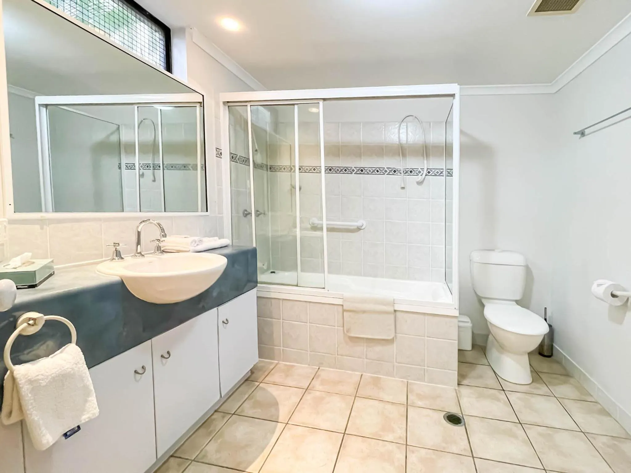 Shower in Trinity Links Resort