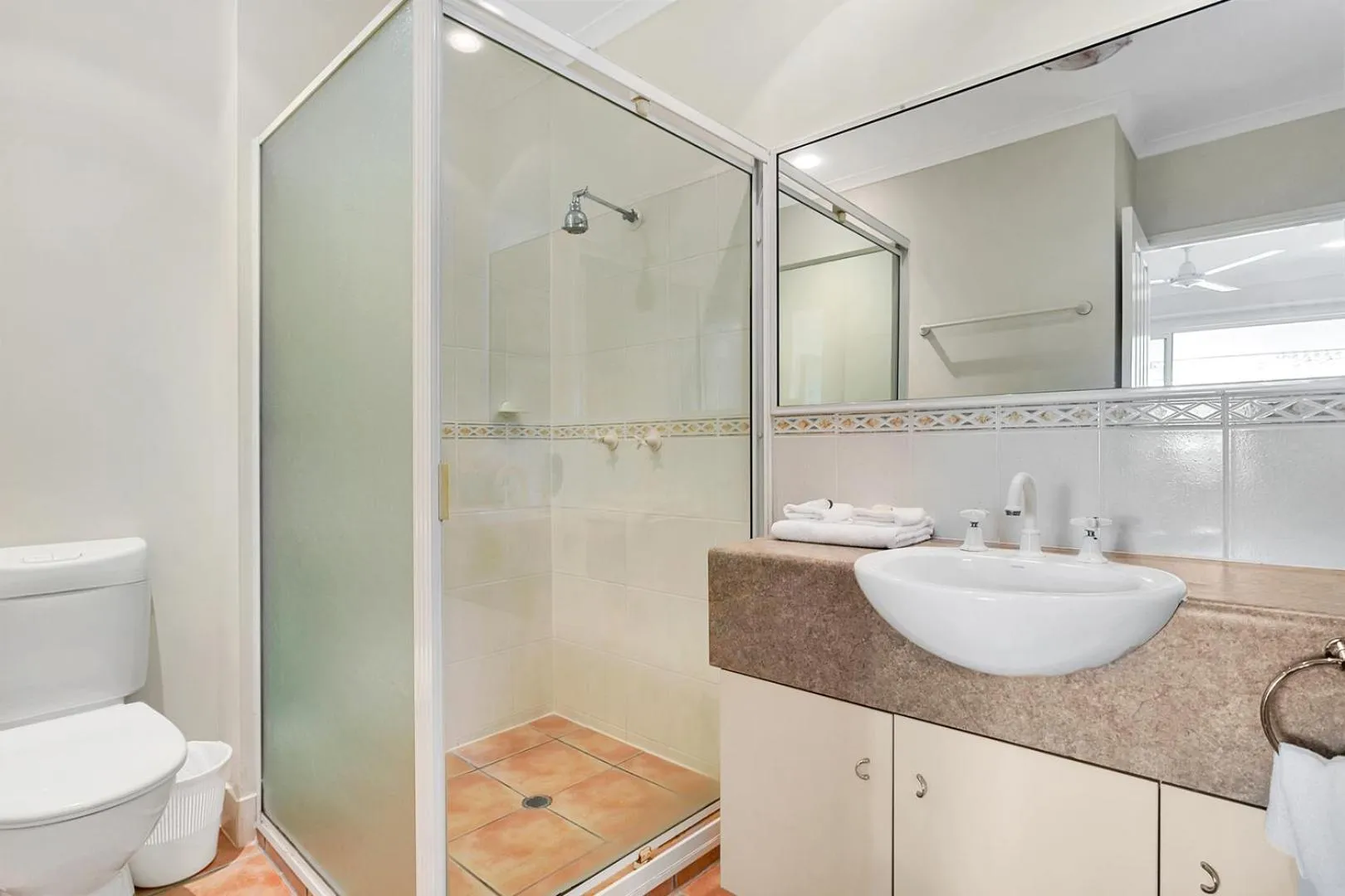 Shower in Trinity Links Resort