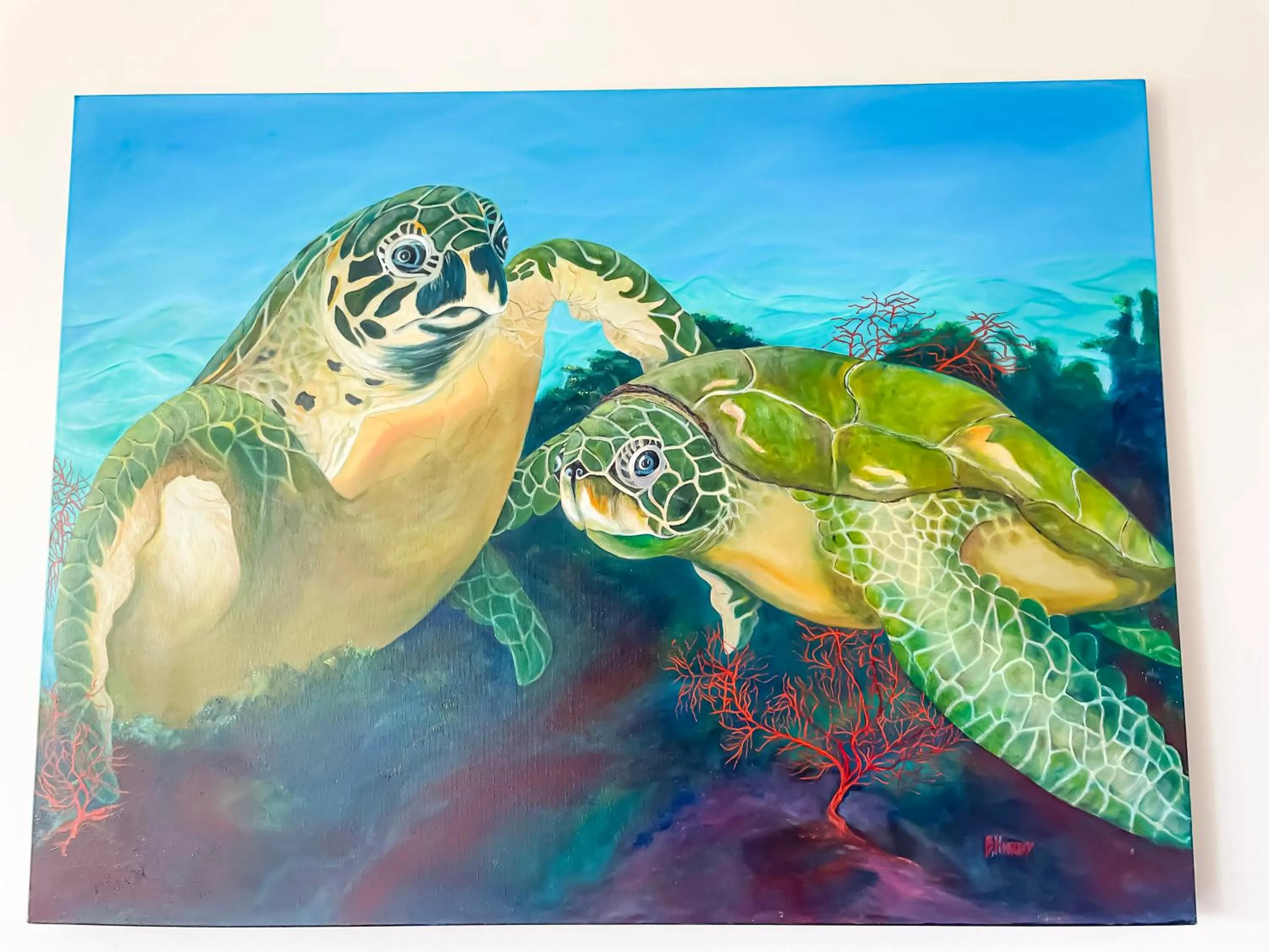 Decorative detail in Trinity Links Resort