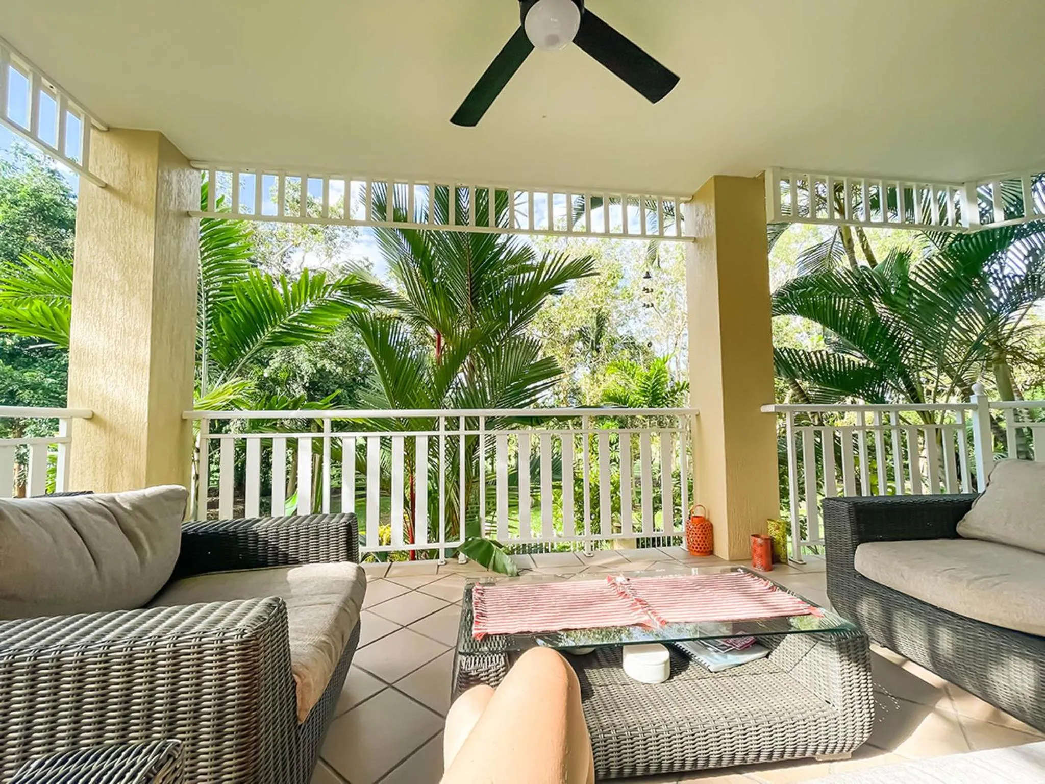 Patio in Trinity Links Resort