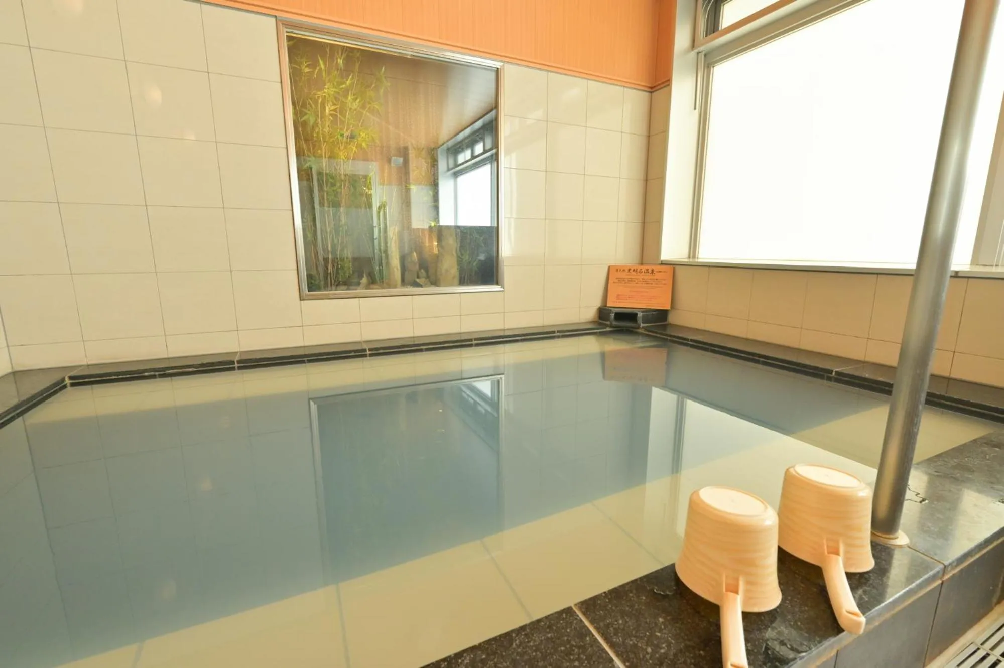 Hot Spring Bath in Sanco Inn Tsu Ekimae