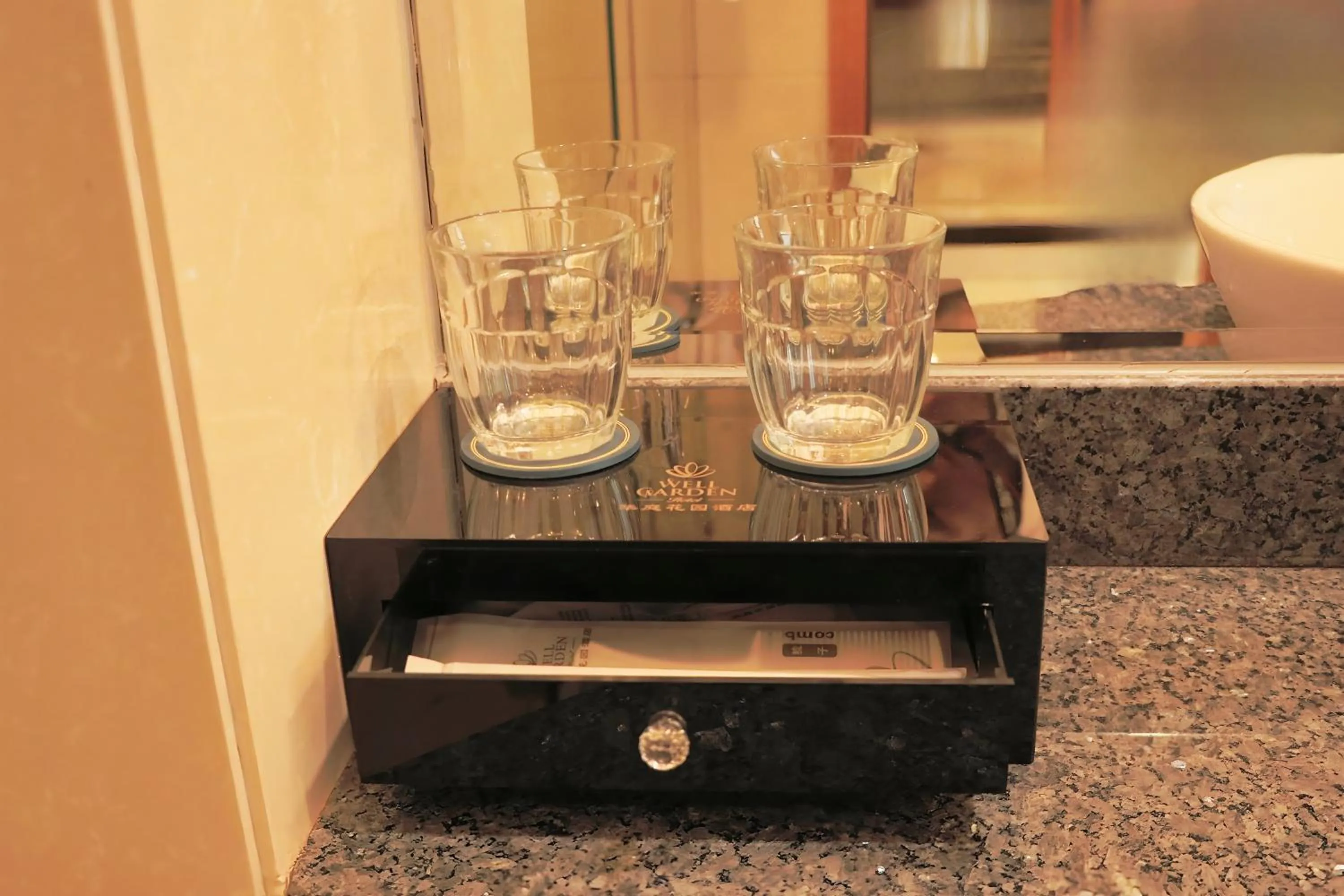 Bathroom in Dongguan Well Garden Hotel