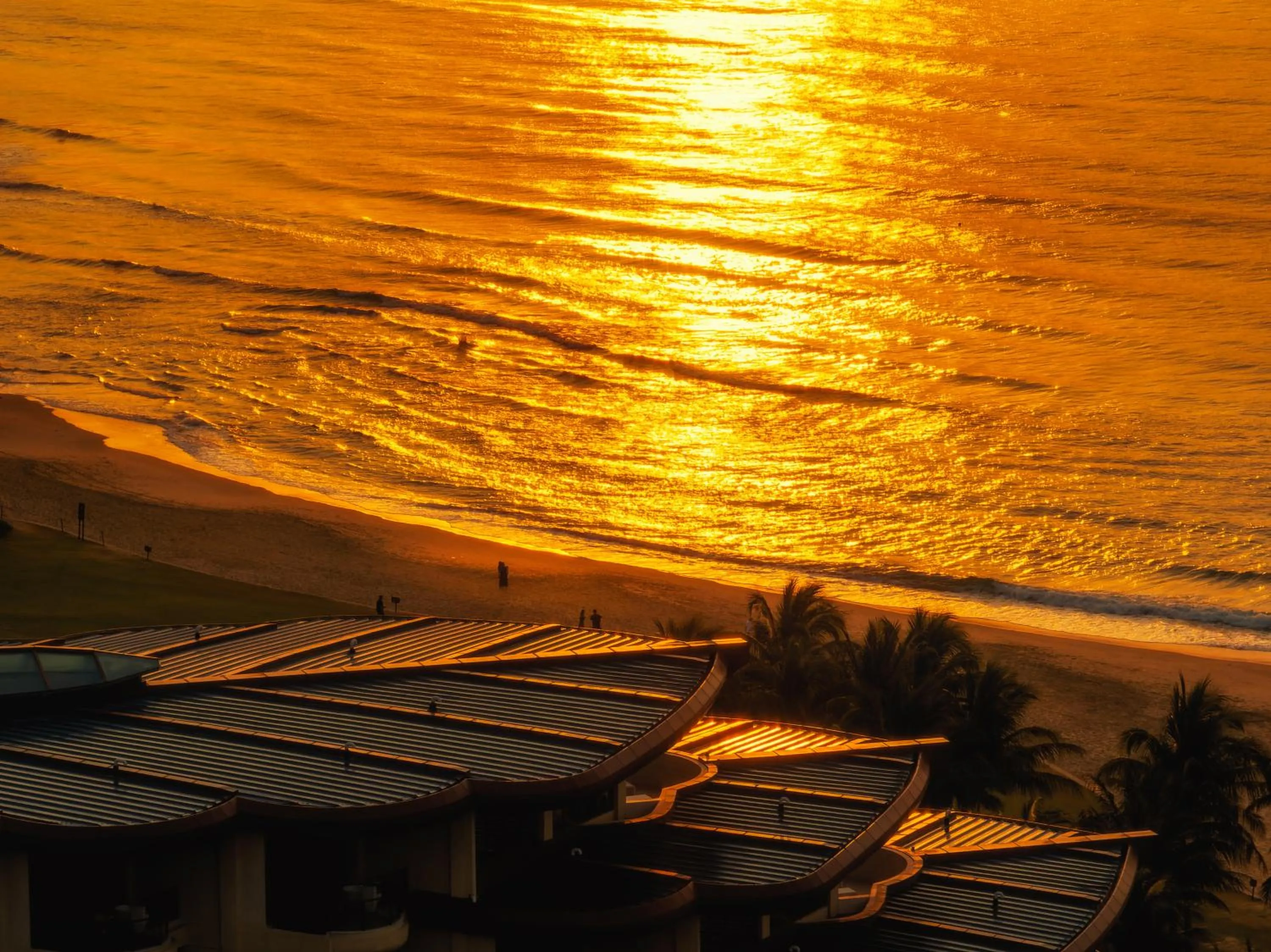 Sunset in The Westin Shimei Bay Resort