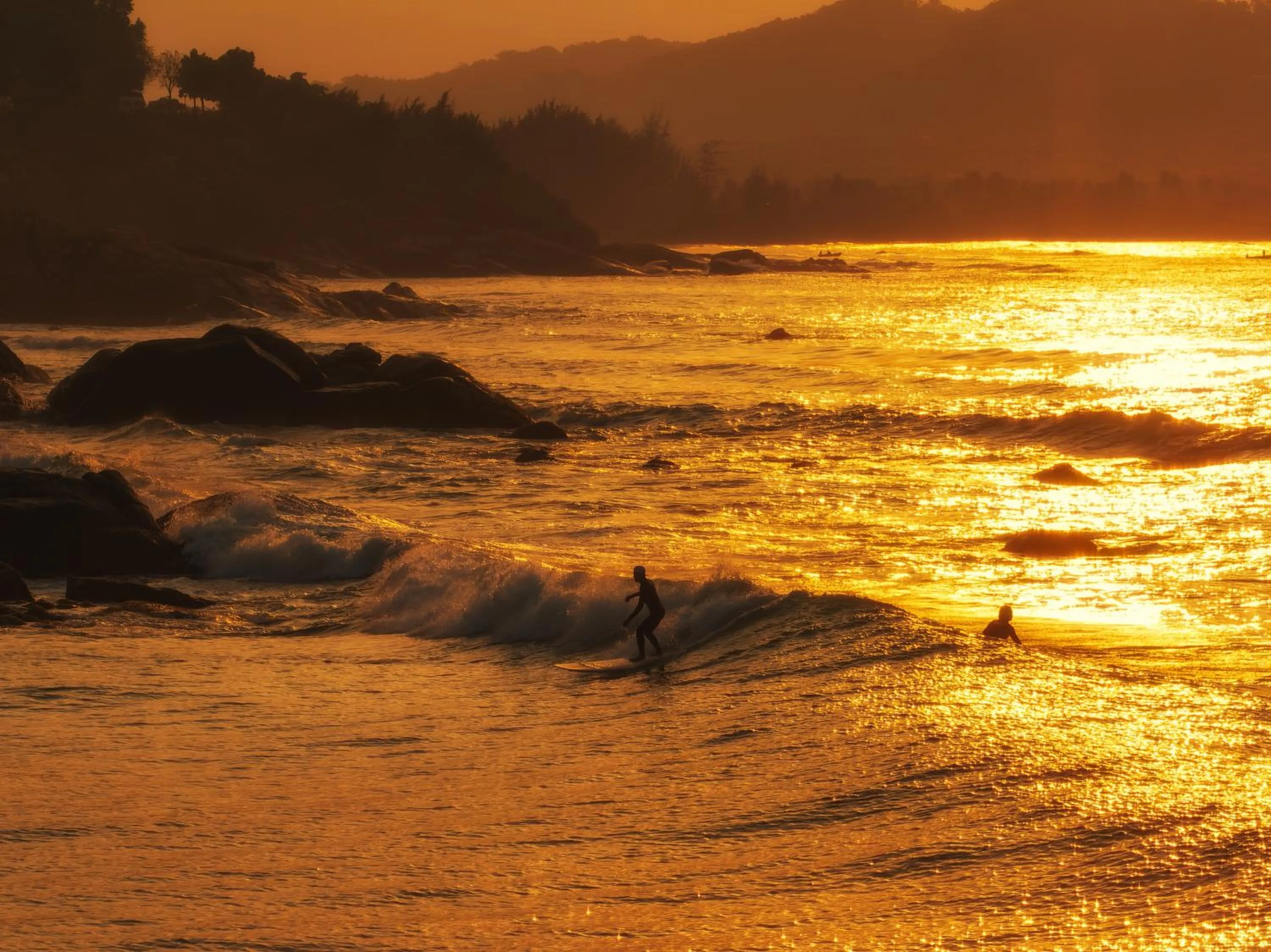 Sunset in The Westin Shimei Bay Resort