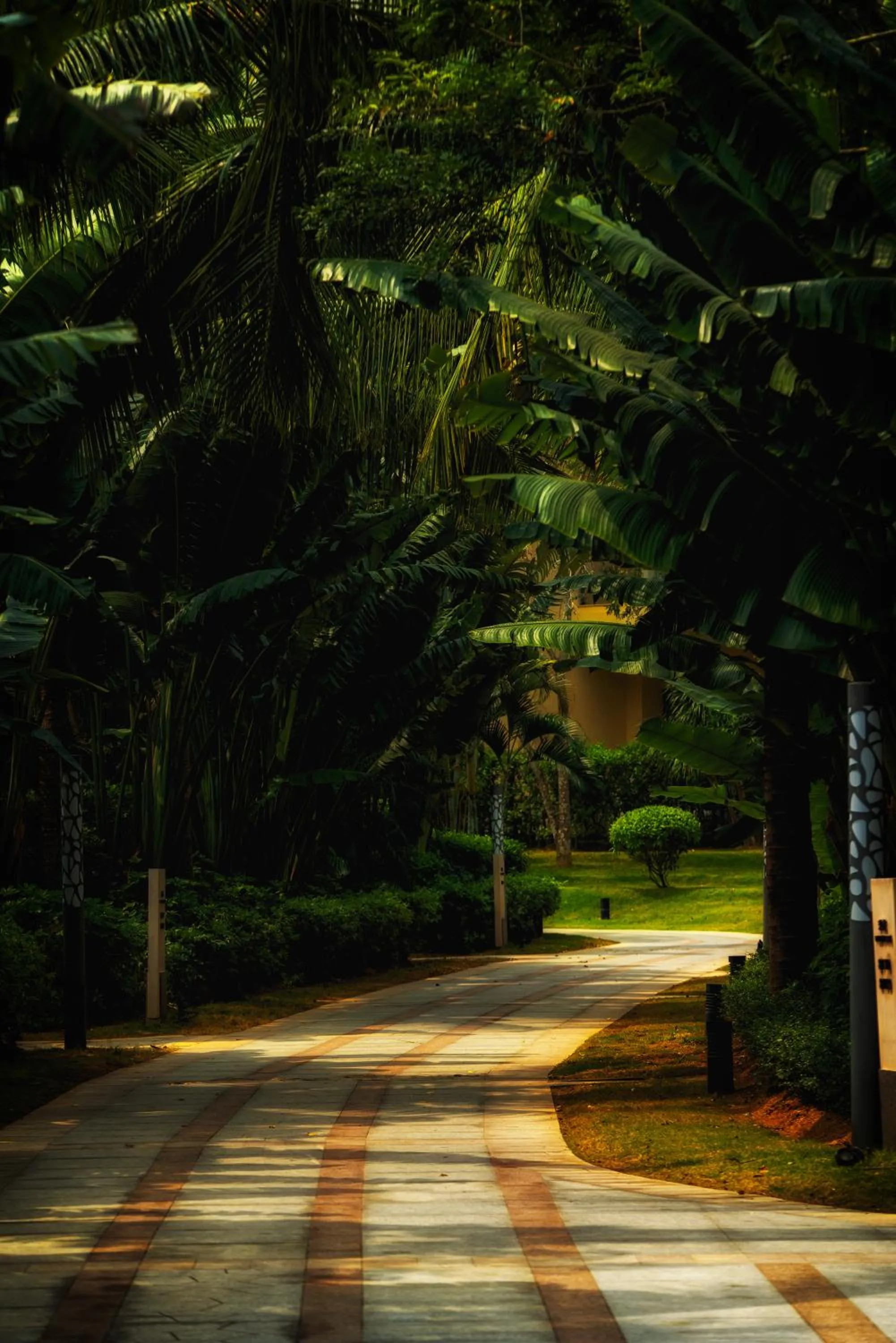 Garden view in The Westin Shimei Bay Resort