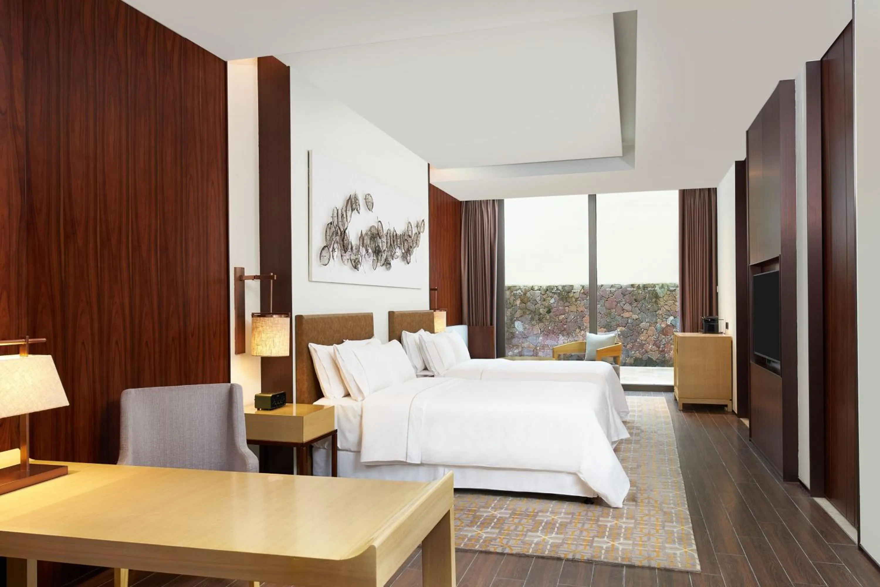 Photo of the whole room, Bed in The Westin Shimei Bay Resort