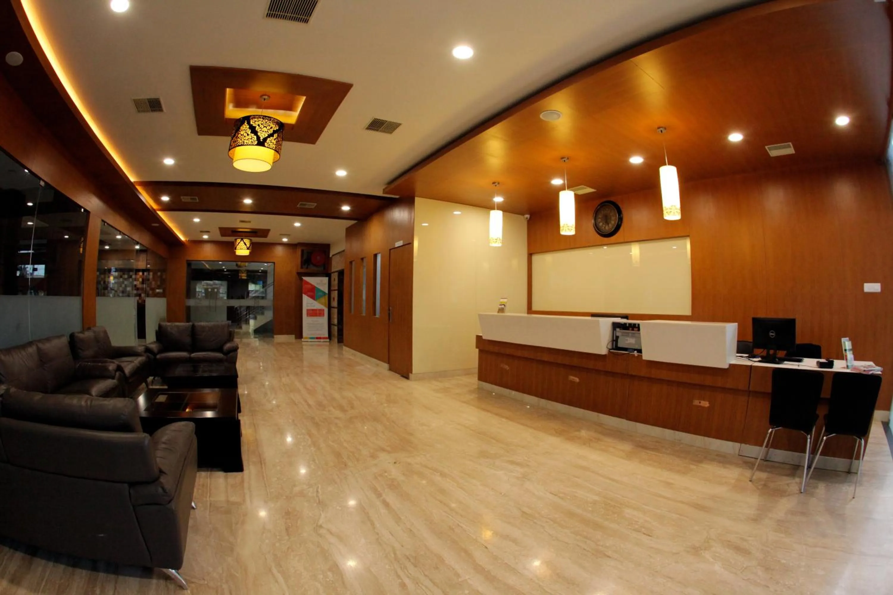 Lobby or reception in Rathna Residency