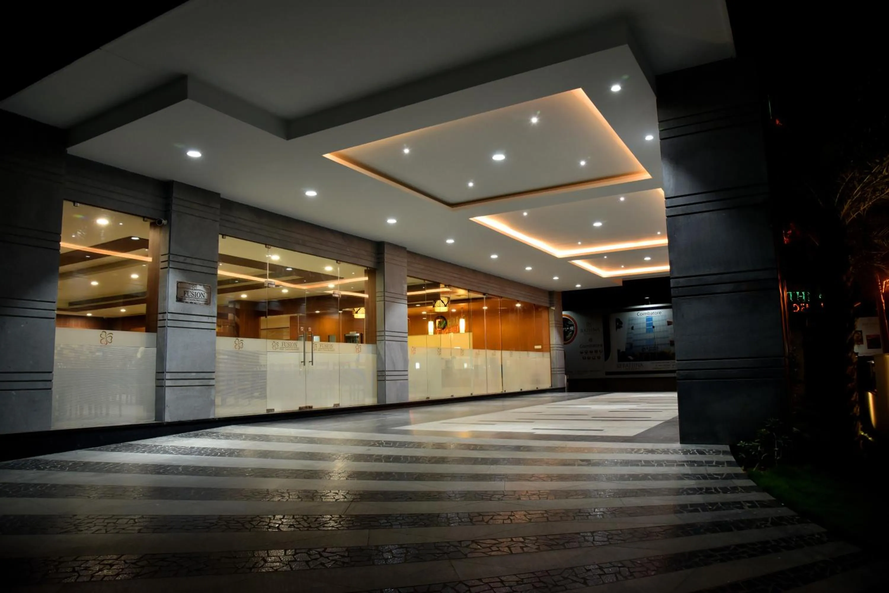 Facade/entrance in Rathna Residency