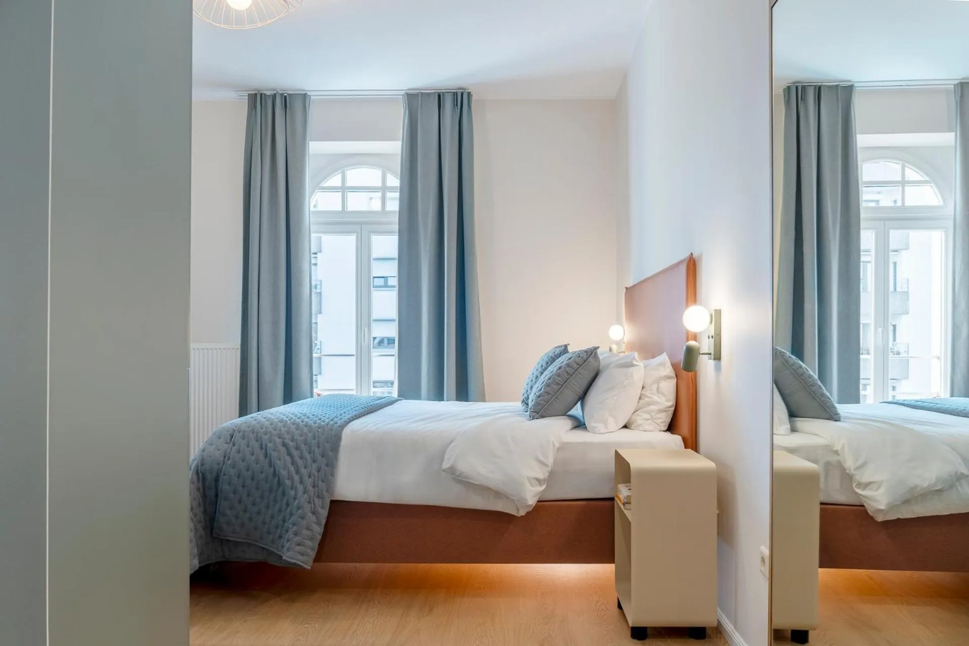 Bed in Key Inn serviced residences Belair