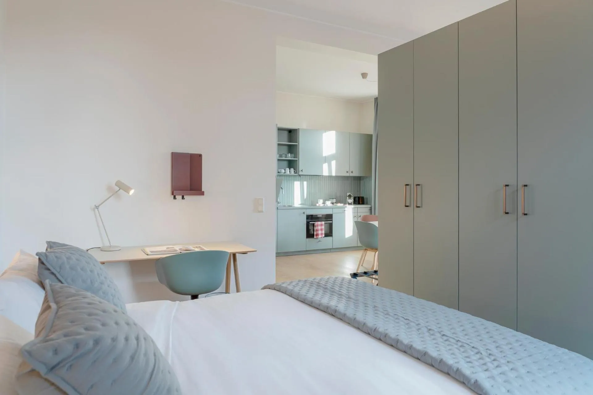 Bed in Key Inn serviced residences Belair