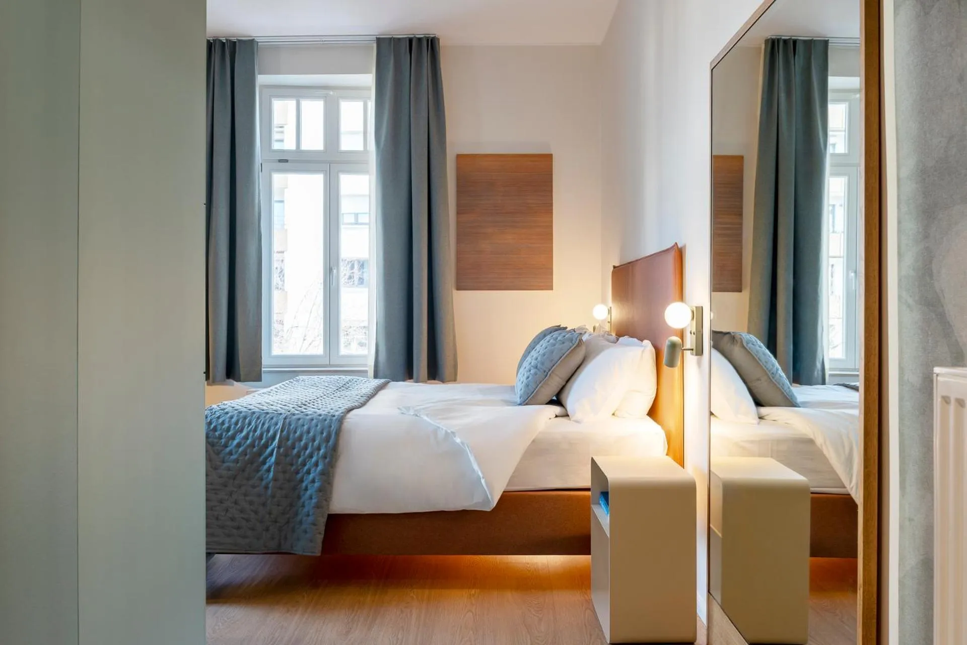 Bed in Key Inn serviced residences Belair