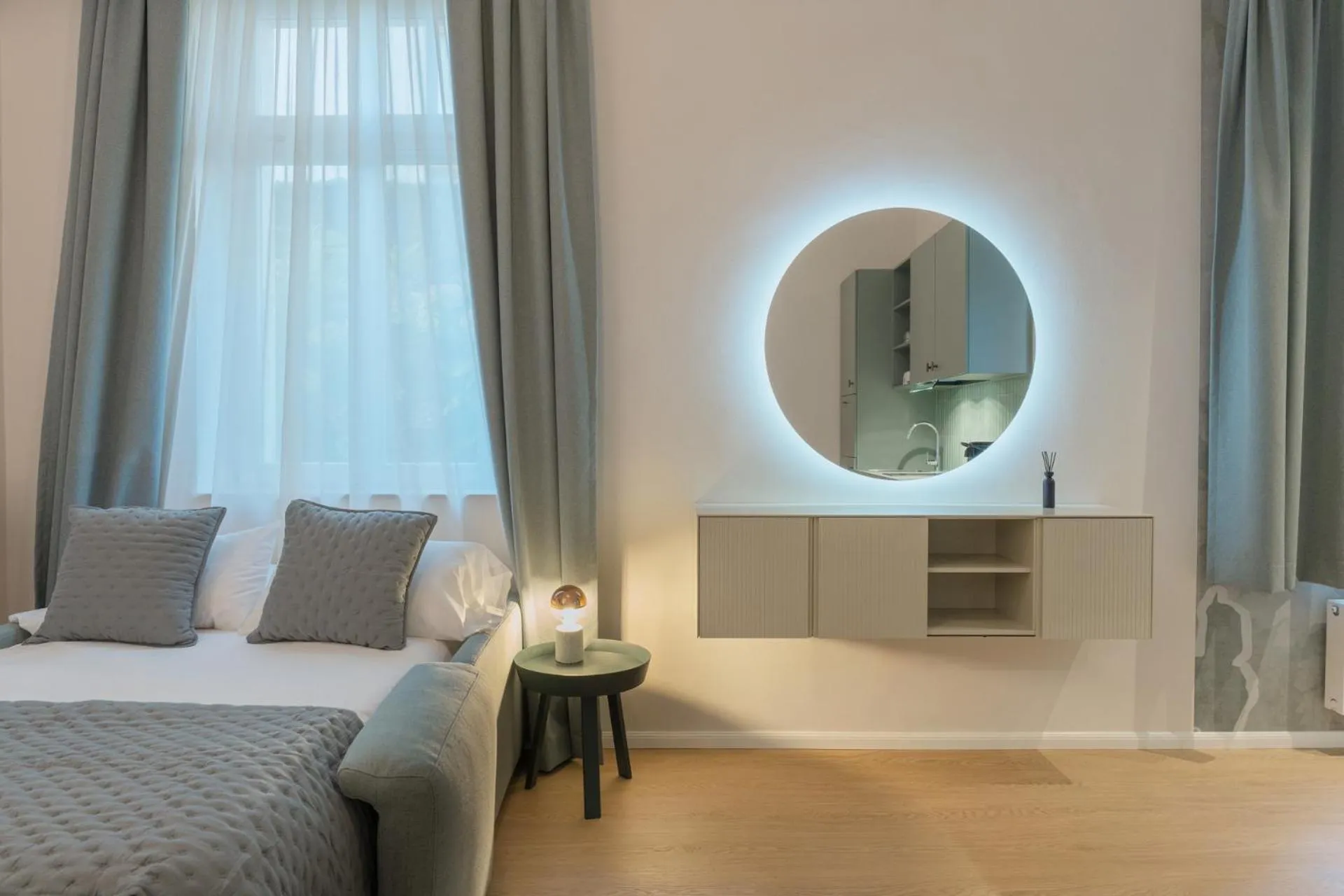 Bed in Key Inn serviced residences Belair