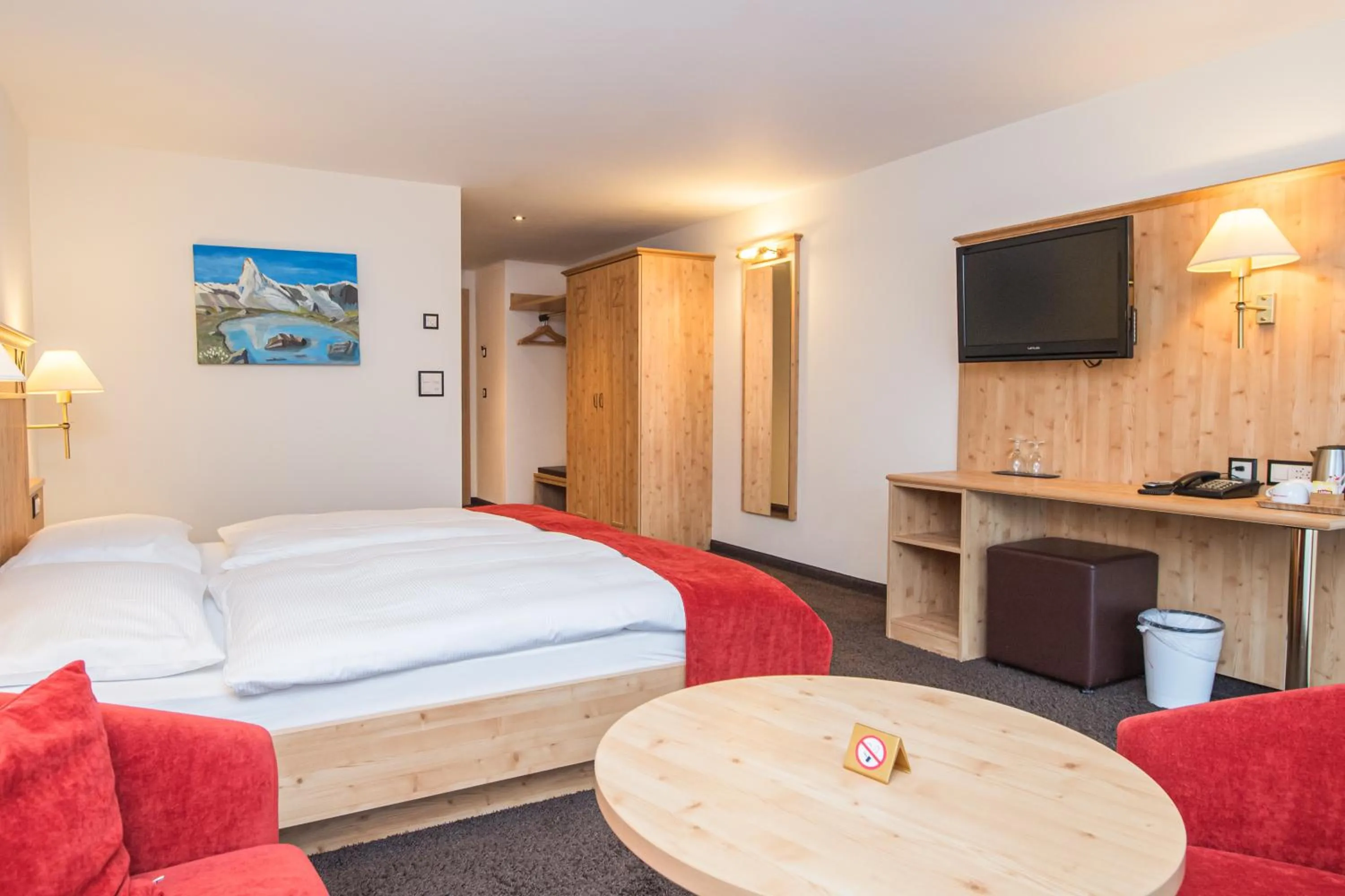 Bed in Hotel Taescherhof