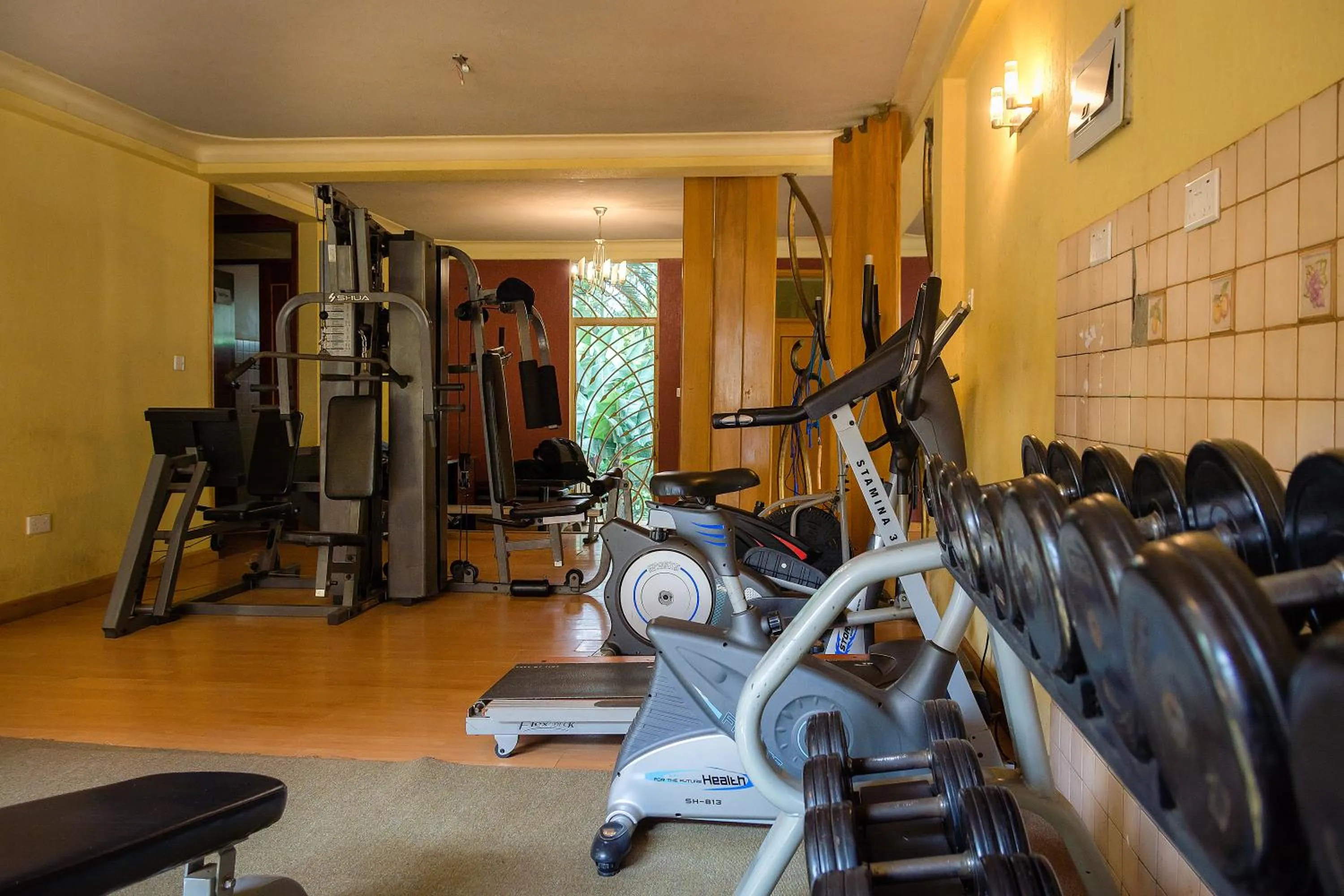 Fitness centre/facilities in Imperial Heights Hotel, Entebbe
