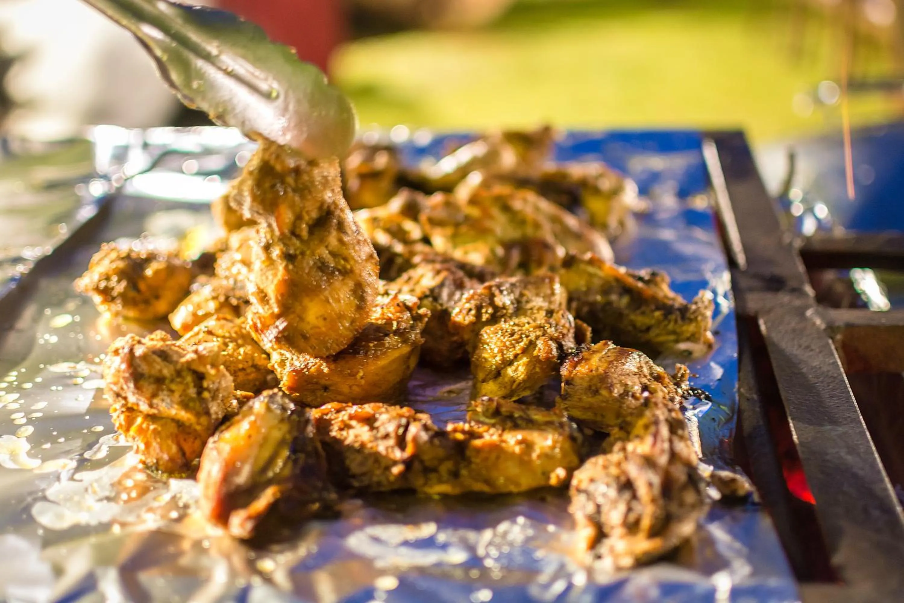 Food close-up in Imperial Heights Hotel, Entebbe