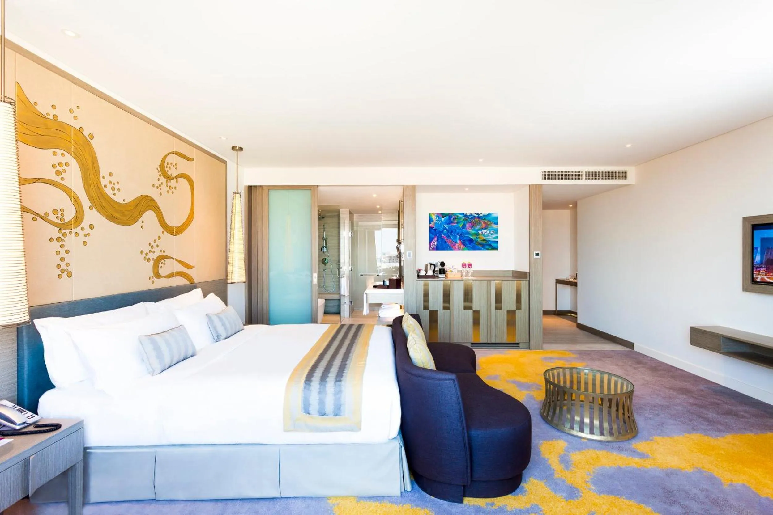 Photo of the whole room, Bed in Crowne Plaza Vientiane by IHG