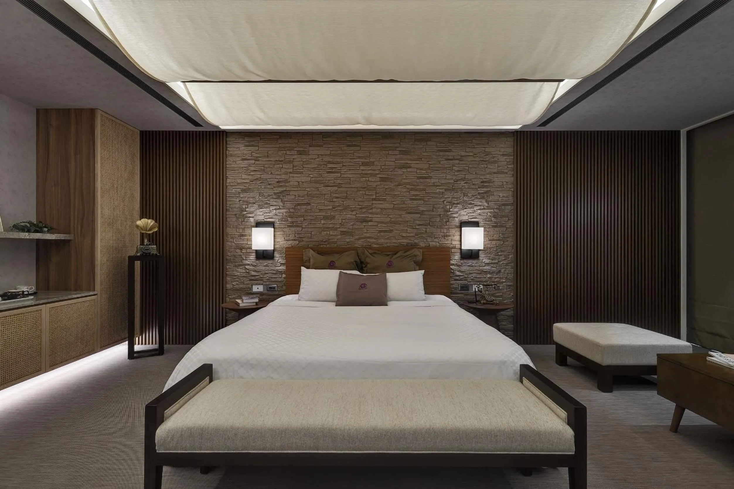 Bed in Merry Day Motel Zhonghe Branch