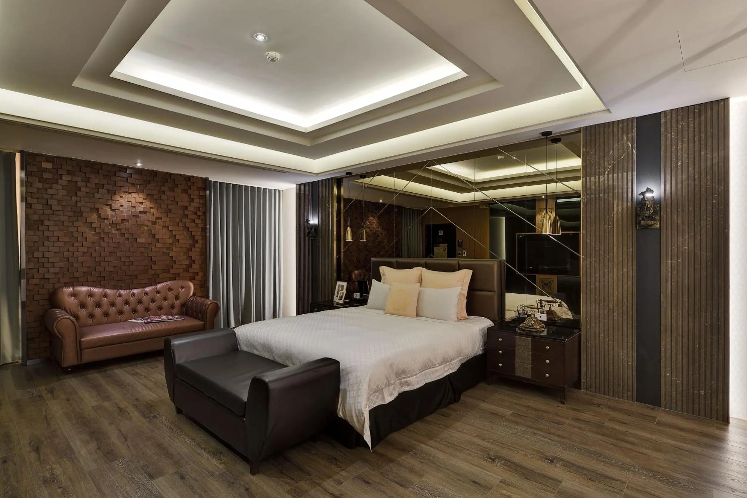 Bed in Merry Day Motel Zhonghe Branch