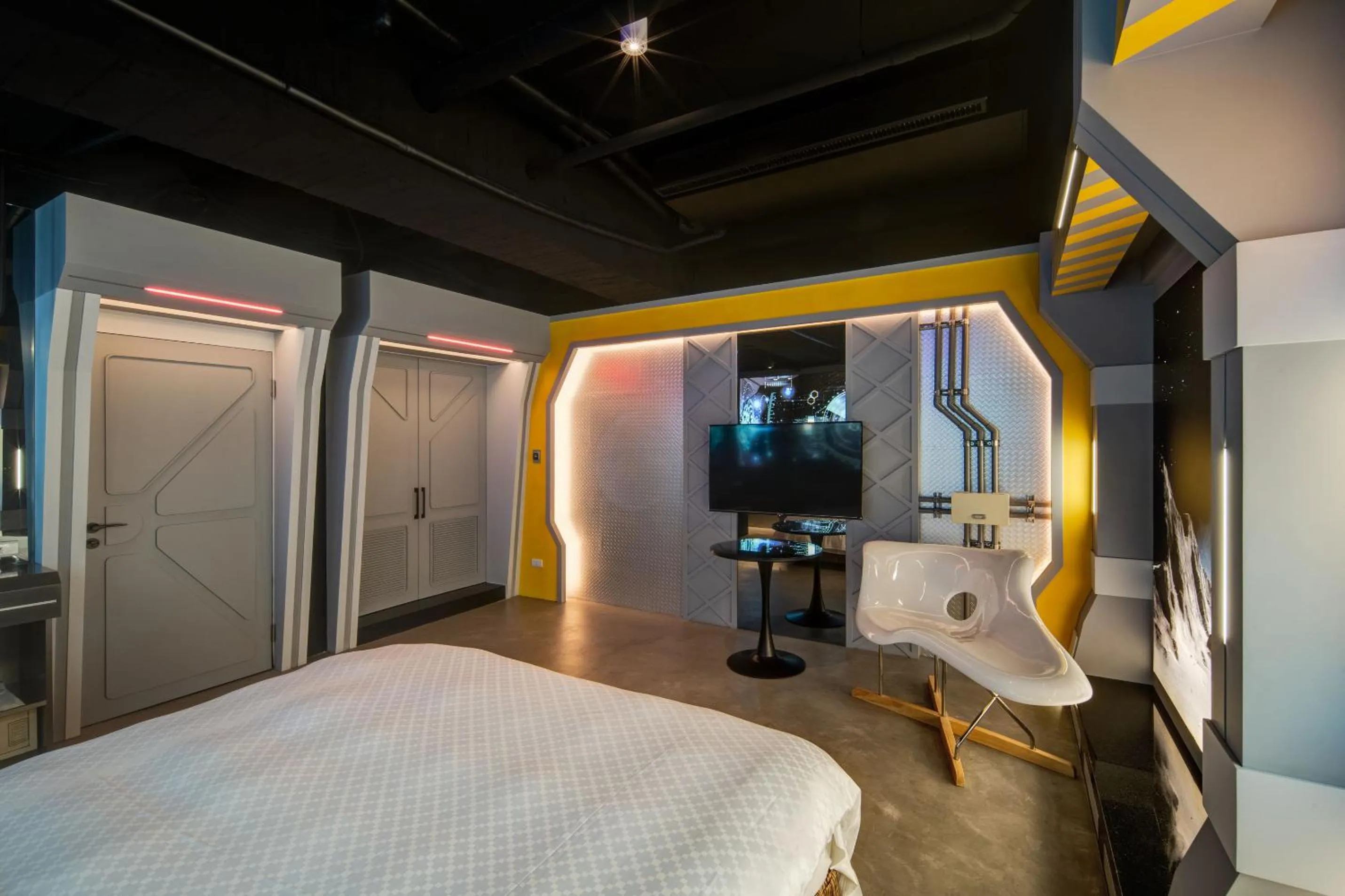 Bed in Merry Day Motel Zhonghe Branch