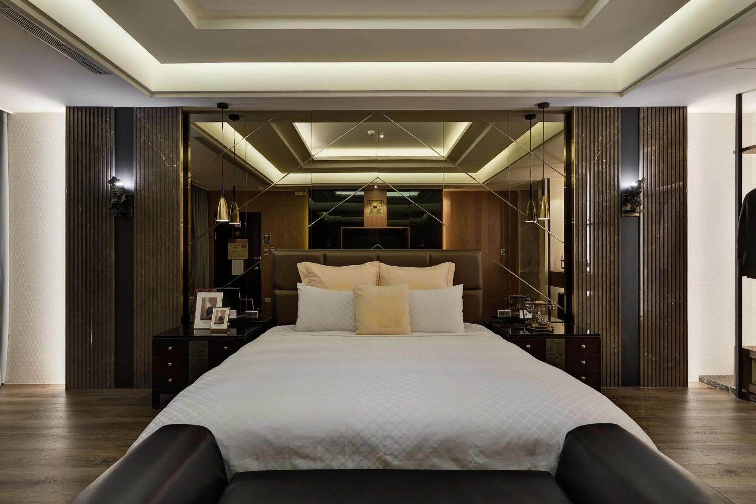 Bed in Merry Day Motel Zhonghe Branch