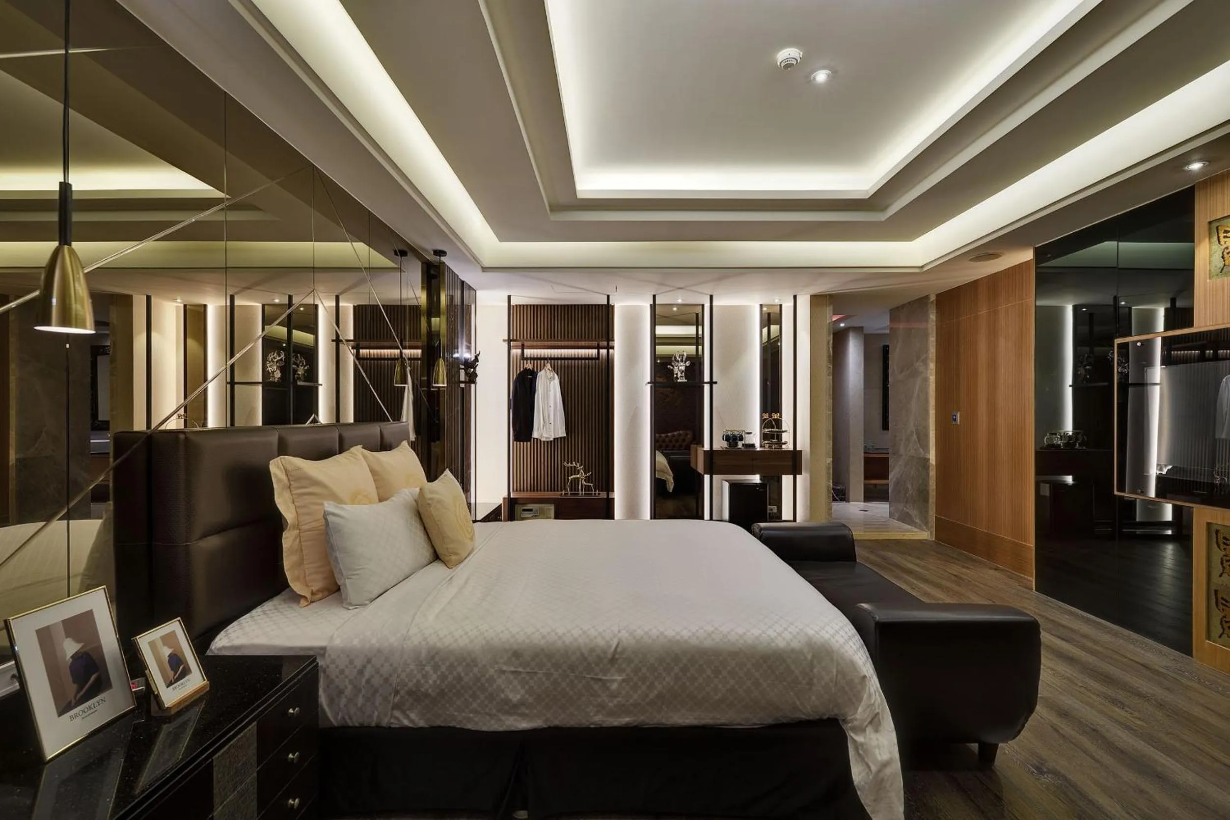 Bed in Merry Day Motel Zhonghe Branch