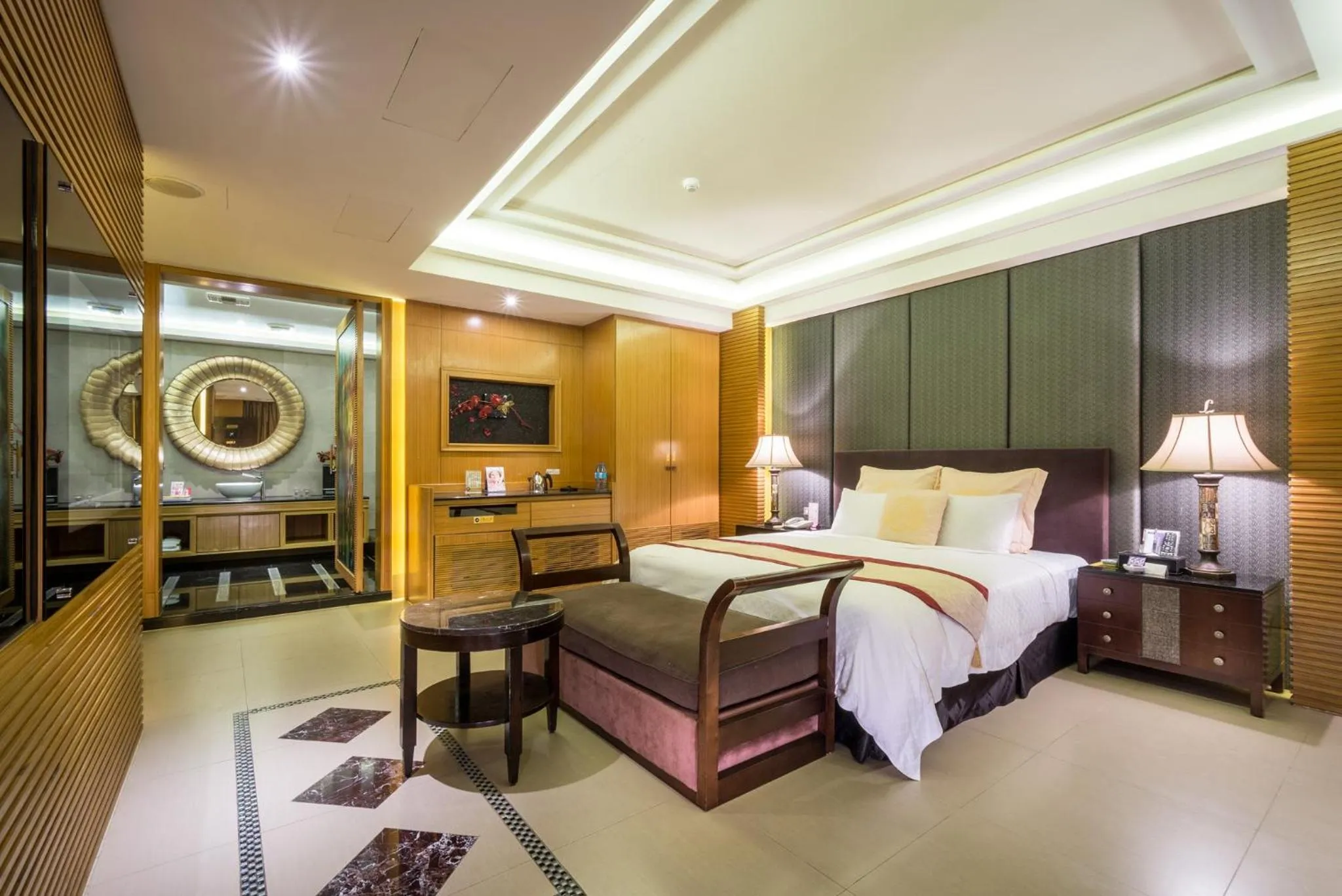Bed in Merry Day Motel Zhonghe Branch