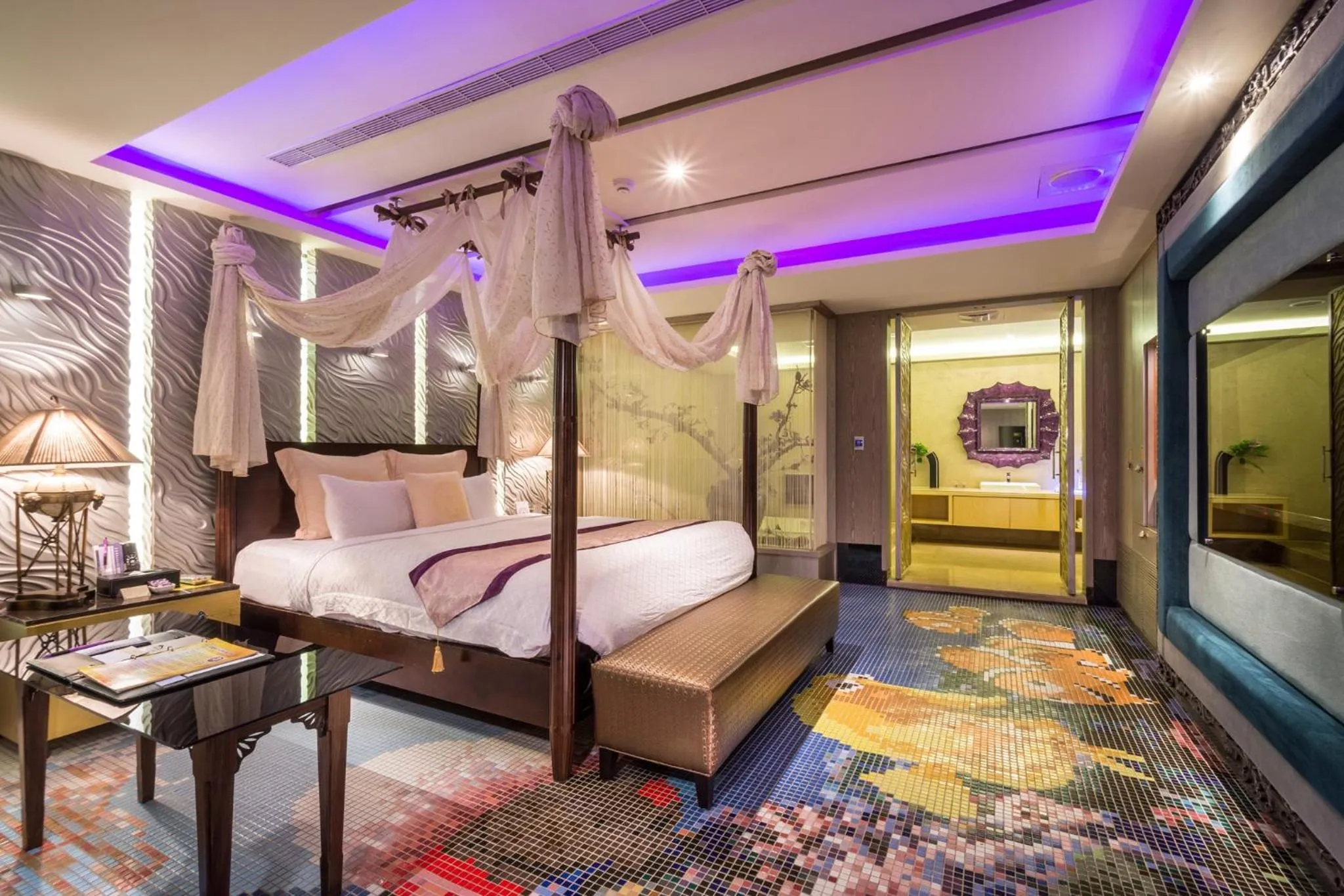 Bed in Merry Day Motel Zhonghe Branch