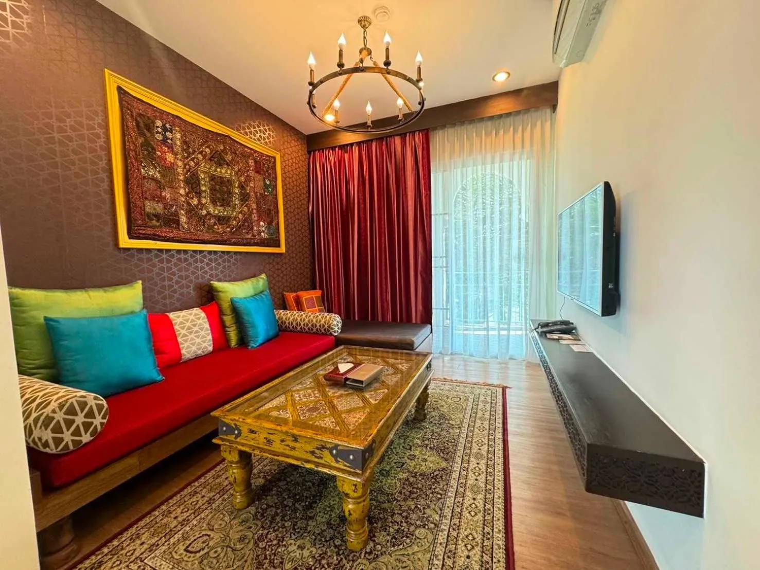 Bedroom in The Grand Morocc Hotel