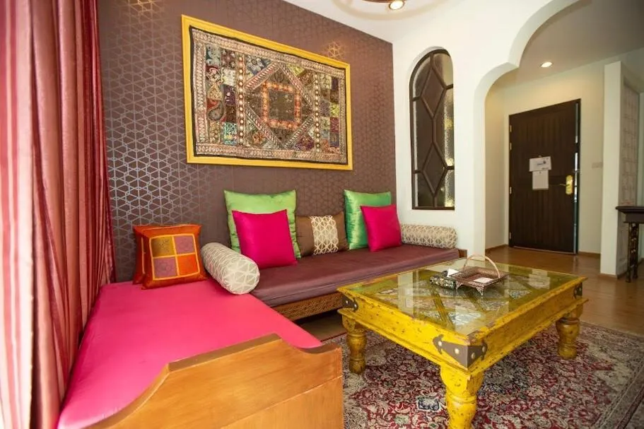 Bedroom in The Grand Morocc Hotel