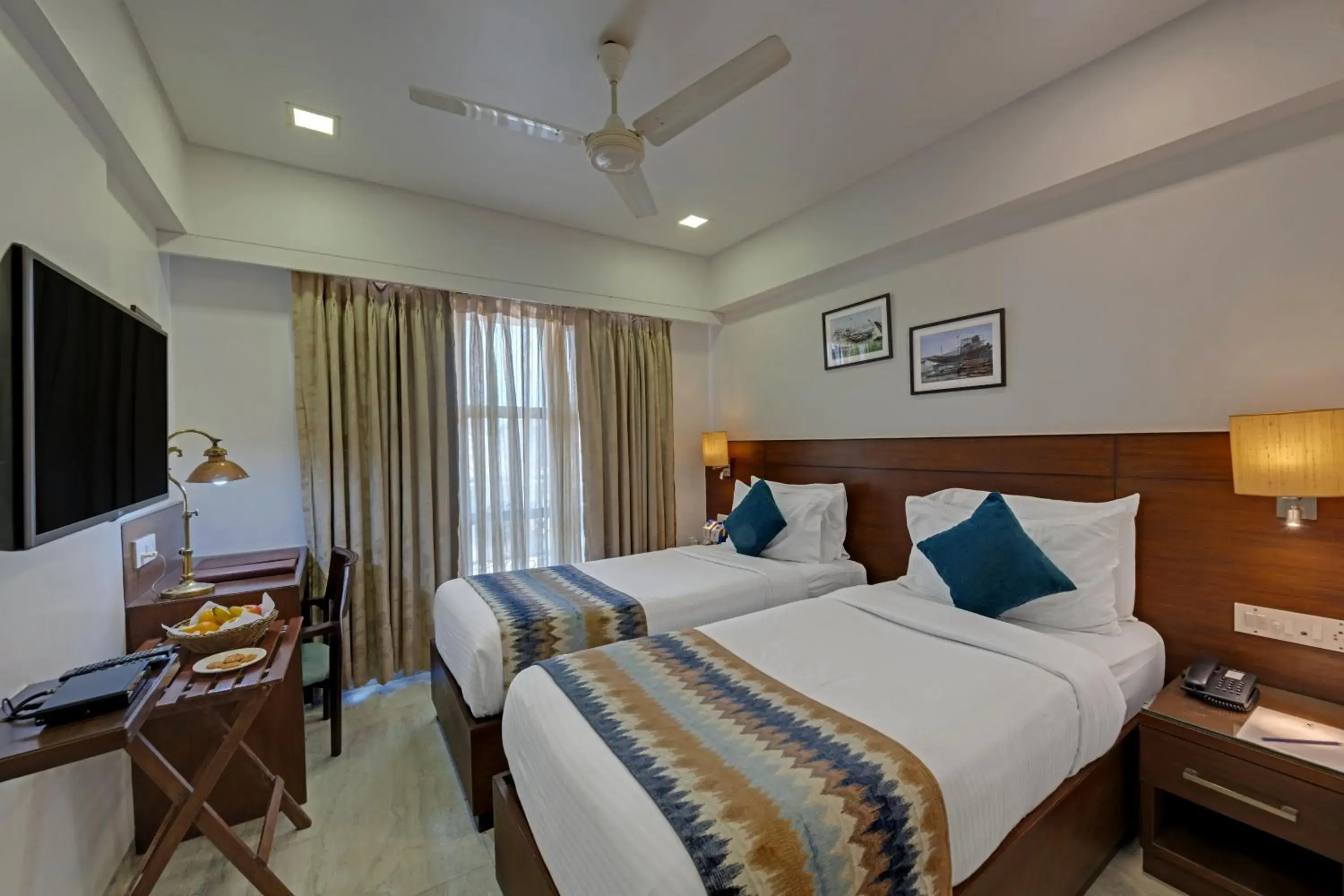 Deluxe Twin Room in Comfort Inn Emerald,Dapoli Deluxe Twin Room in Comfort Inn Emerald,Dapoli