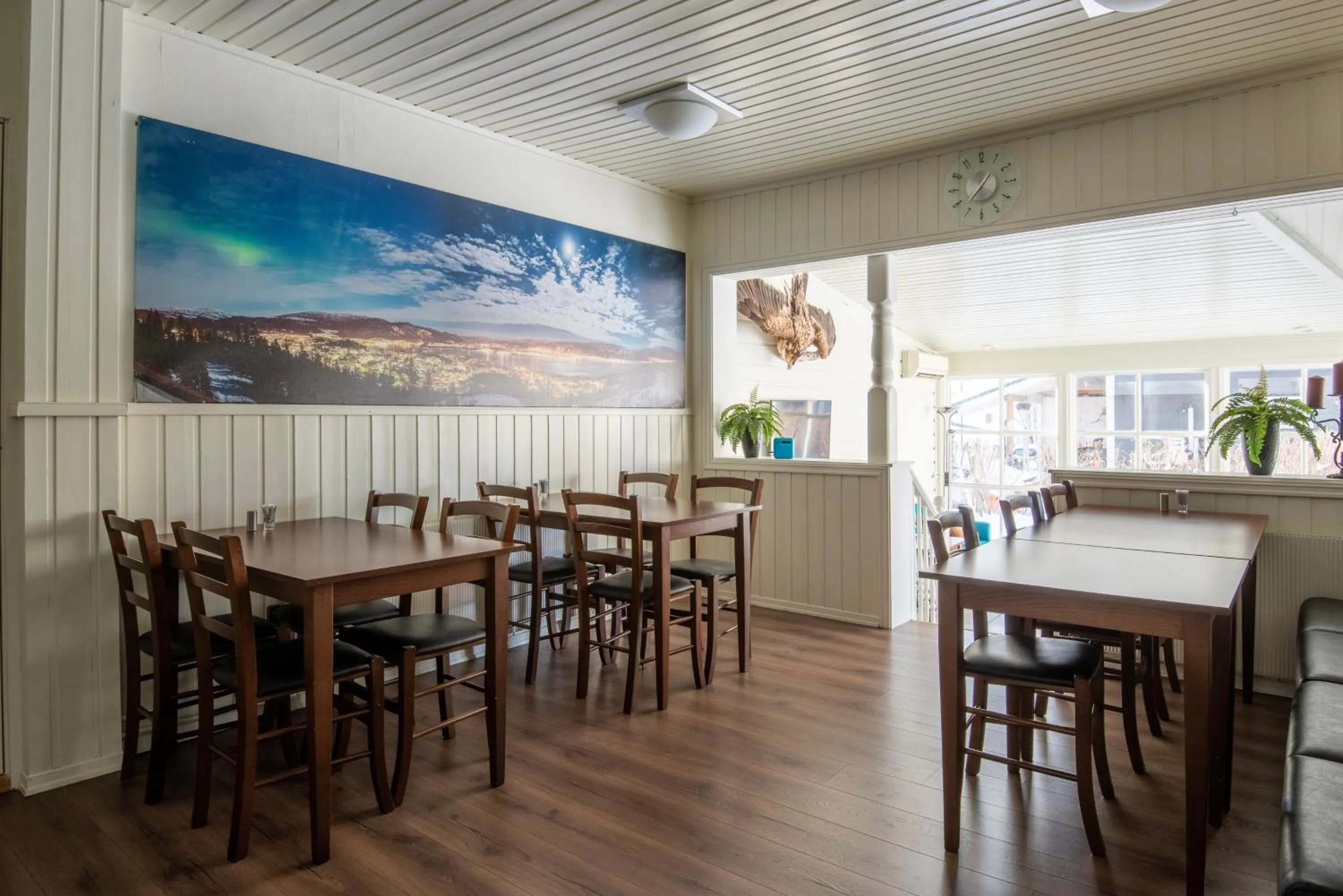 Seating area in Mo Gjestegård