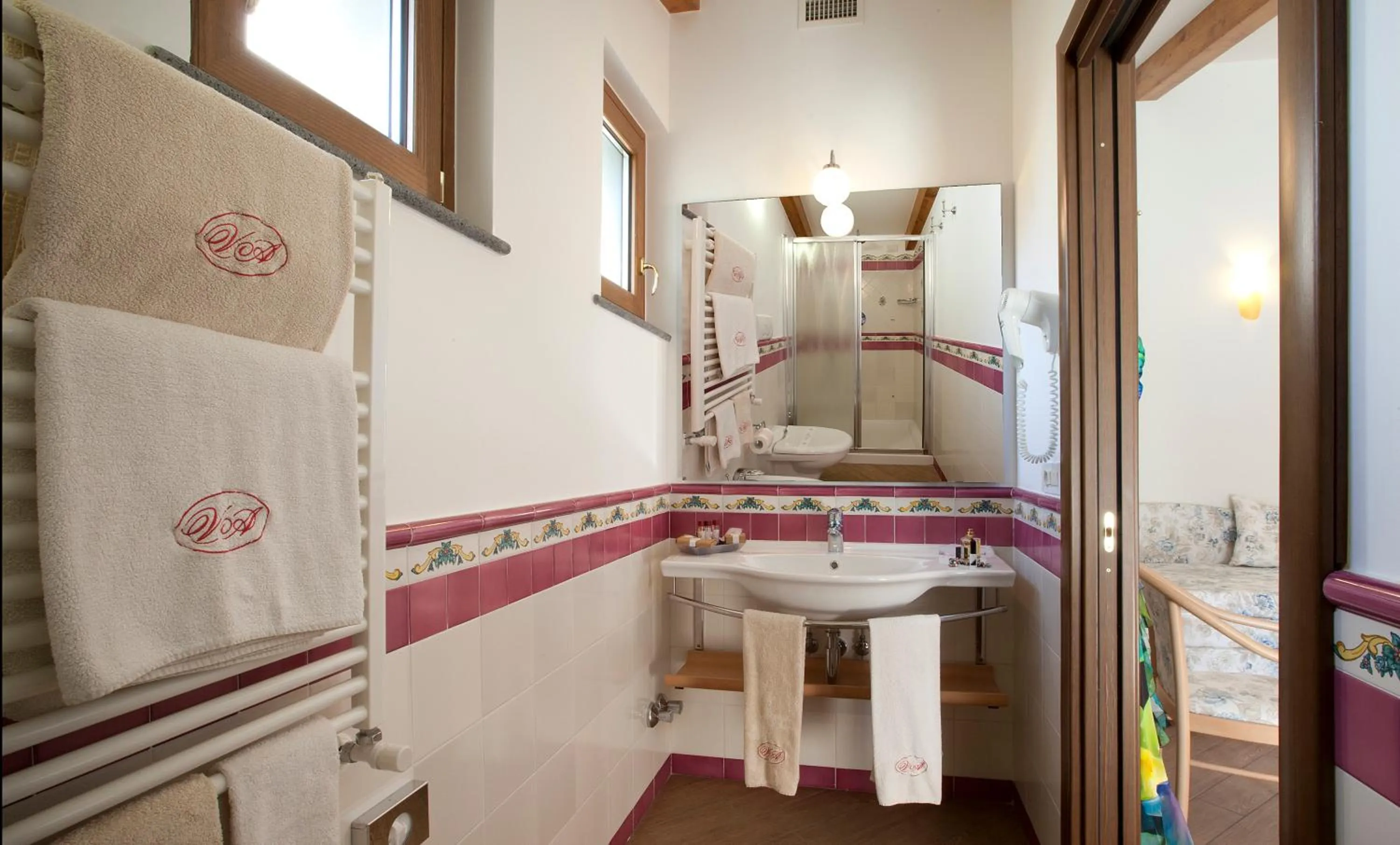 Bathroom in Angiolina Relais