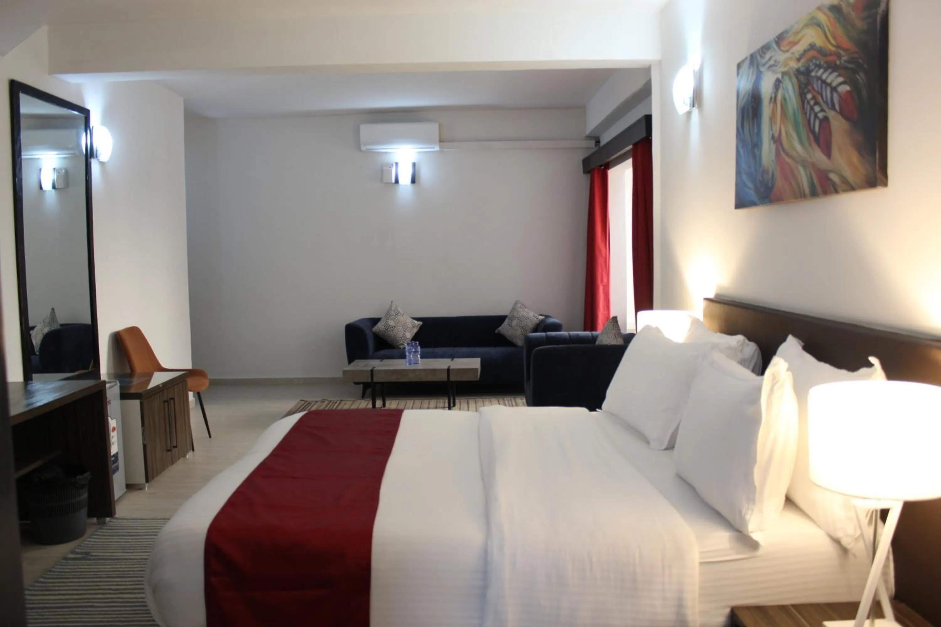 Bedroom, Bed in Hotel Belle Vie