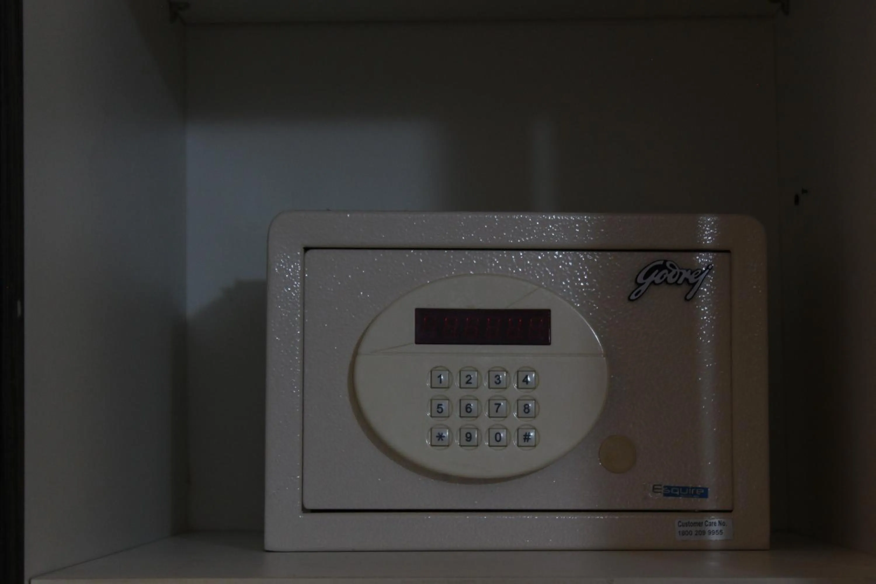 safe in Hotel Belle Vie