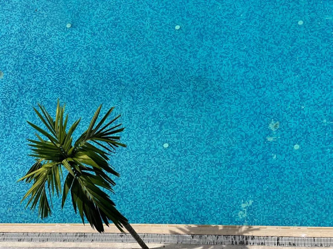 Pool view in Hotel Belle Vie