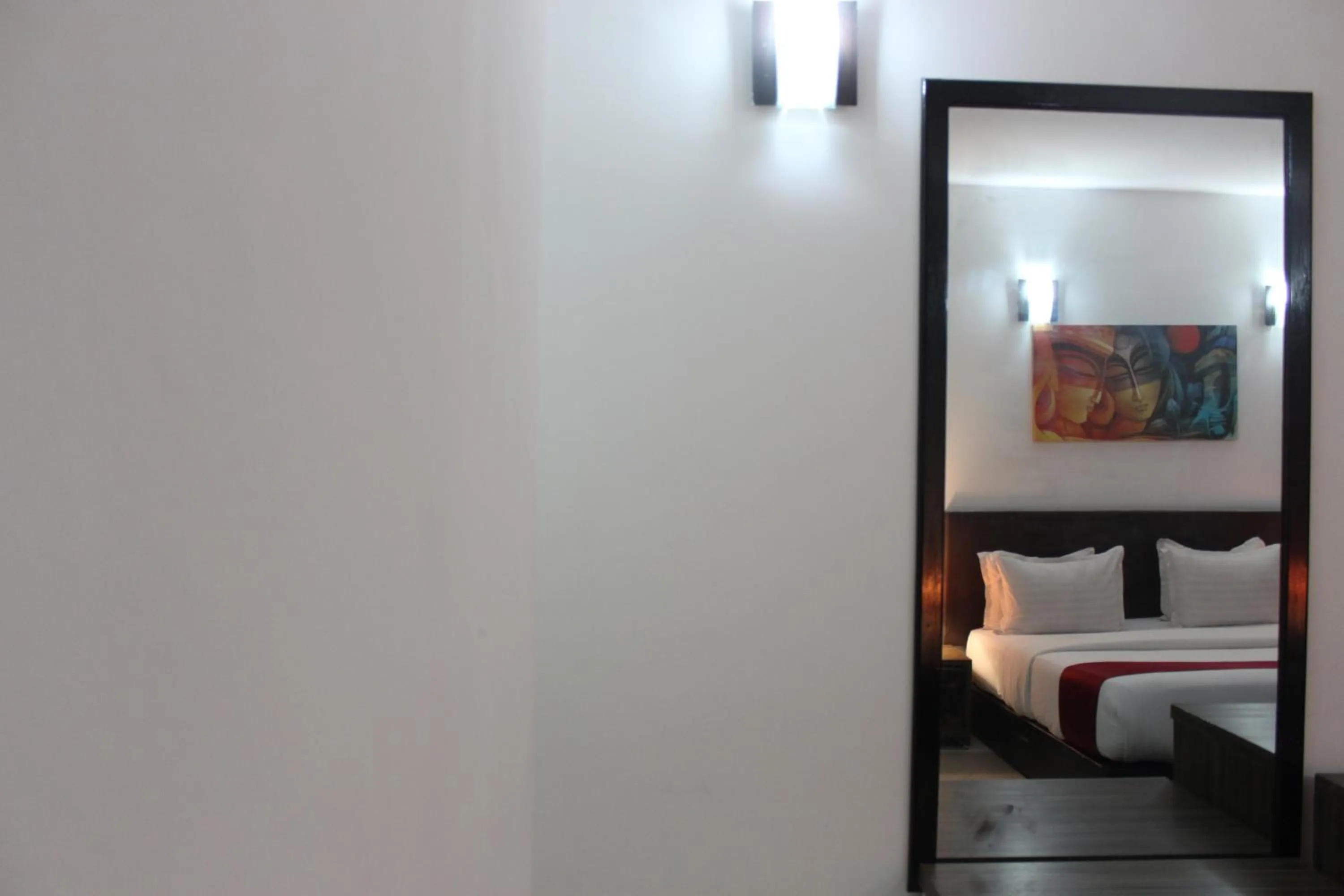 Bed in Hotel Belle Vie