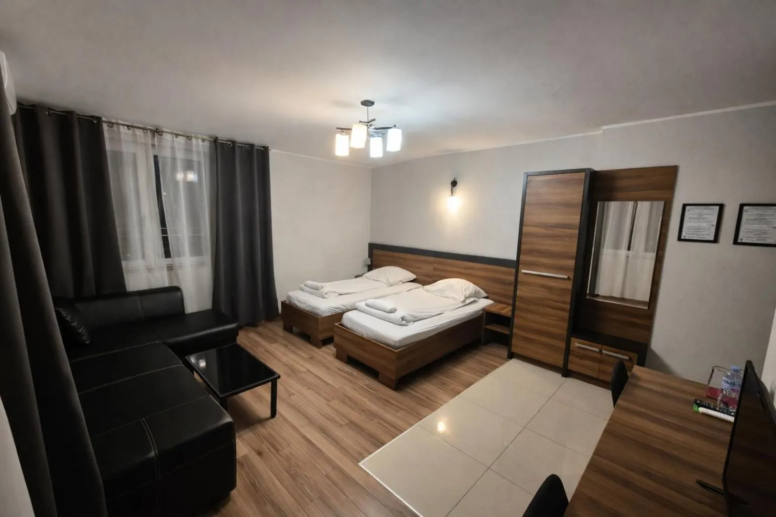 Bed in Hotel Bukowiec