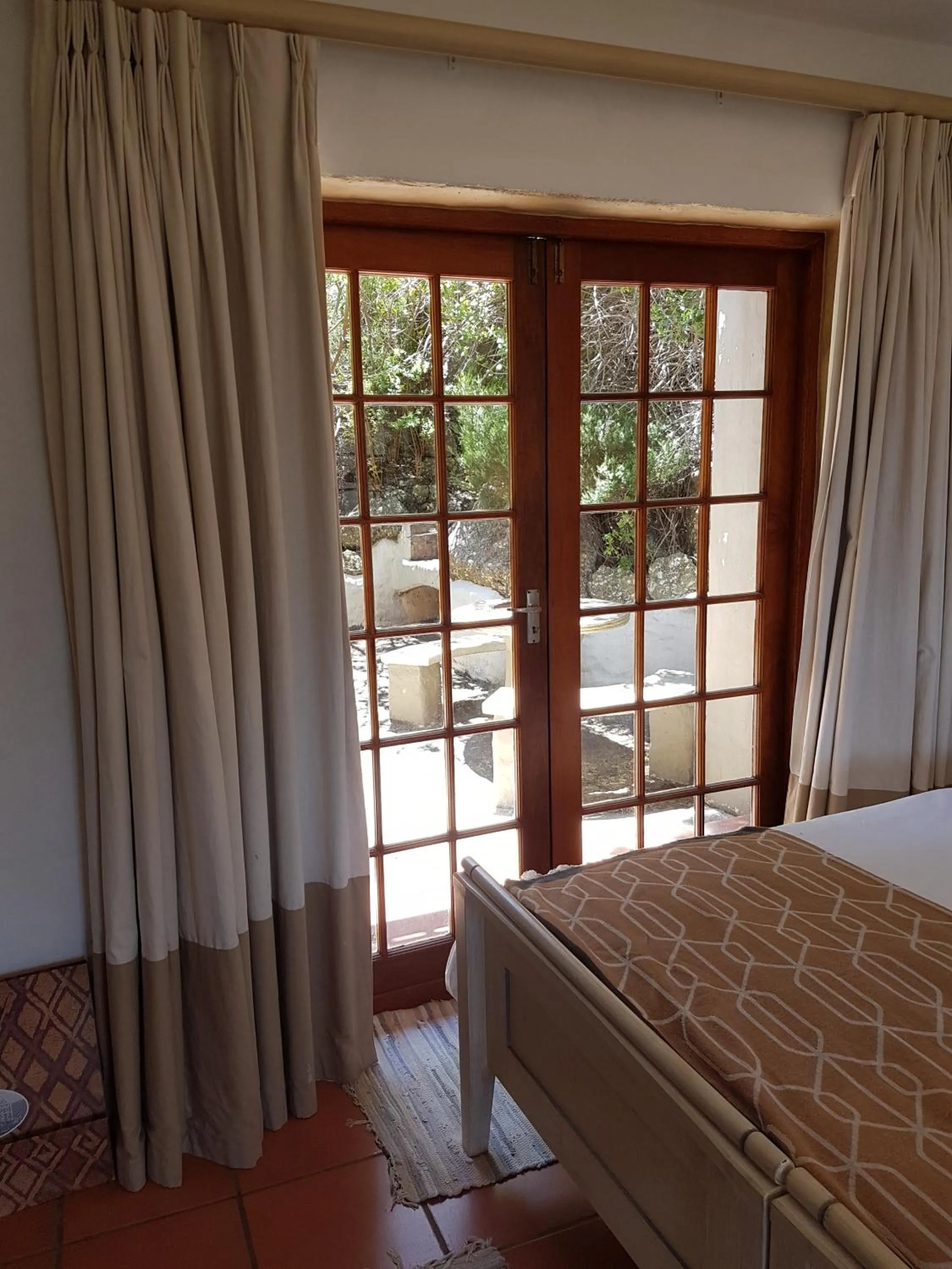 Garden view in Victorskloof Lodge